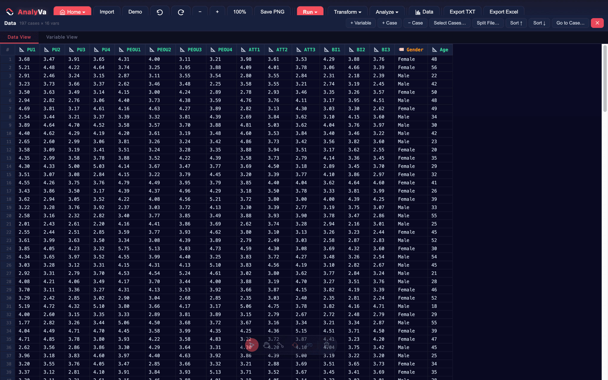 Screenshot 2 of AnalyVa