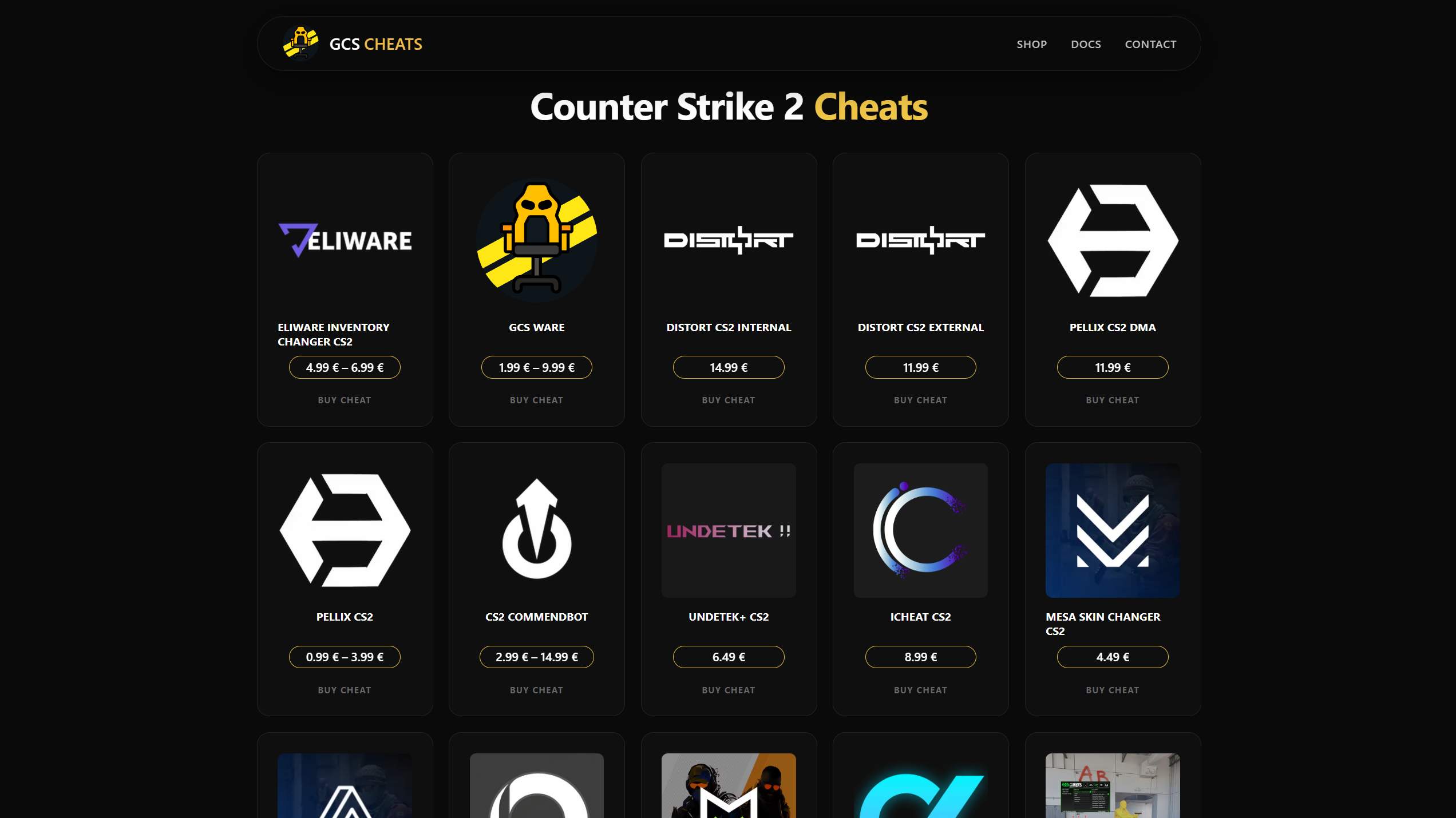 Screenshot 2 of GCS Cheats