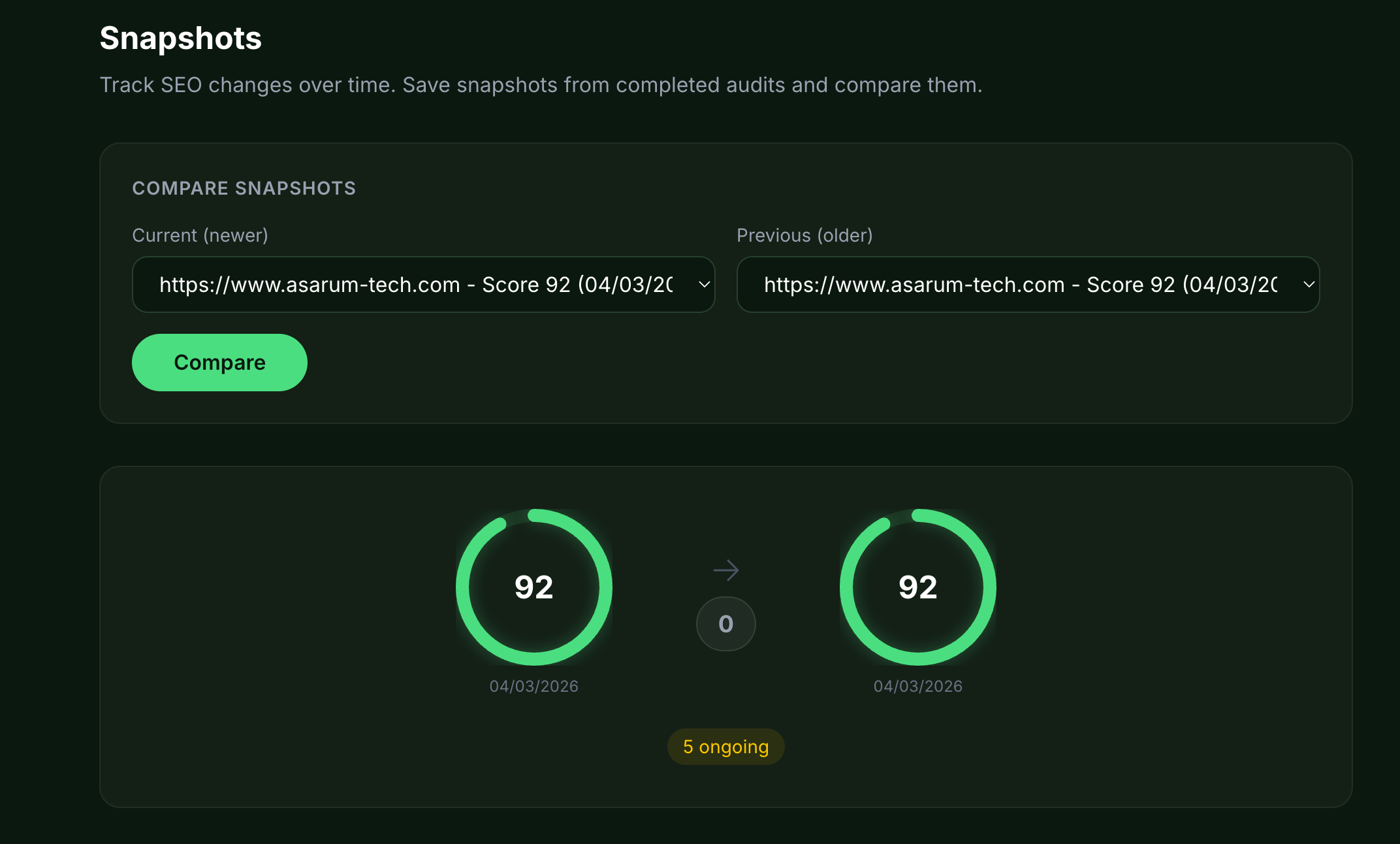 Screenshot 4 of SEOscar