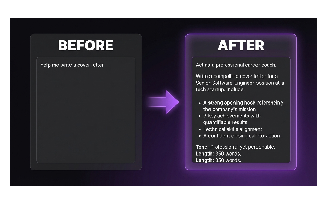Screenshot 2 of AI Prompt Copilot