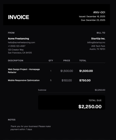 Screenshot 4 of InvoiceDeck