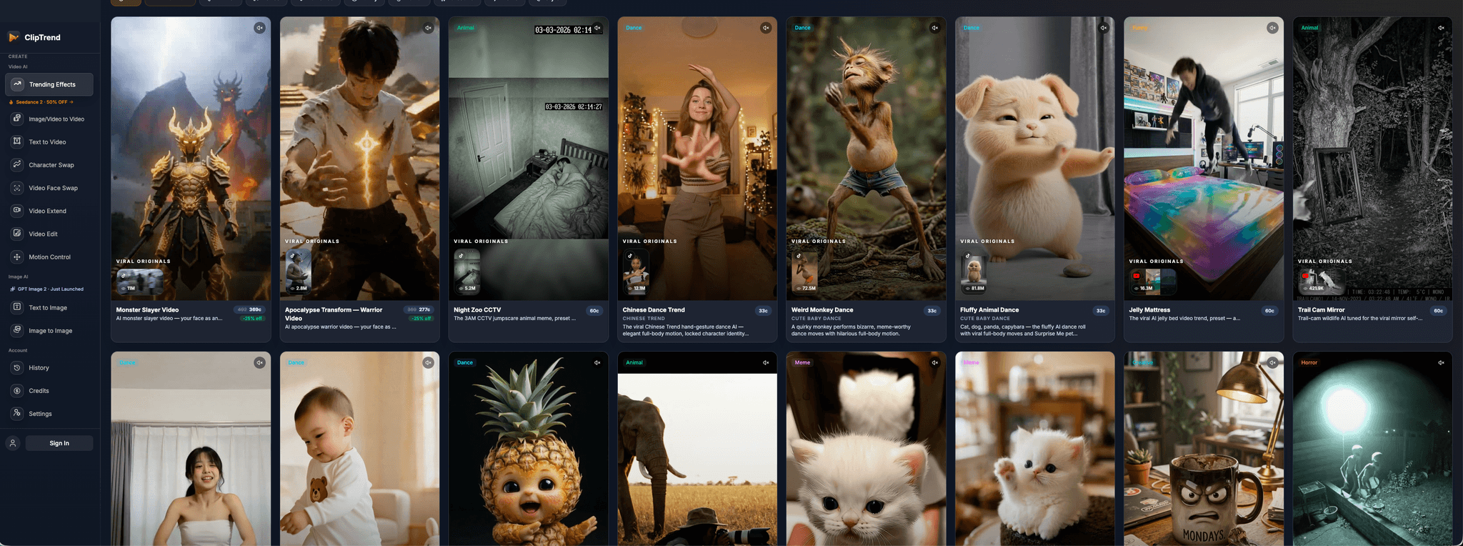 Screenshot 2 of ClipTrend