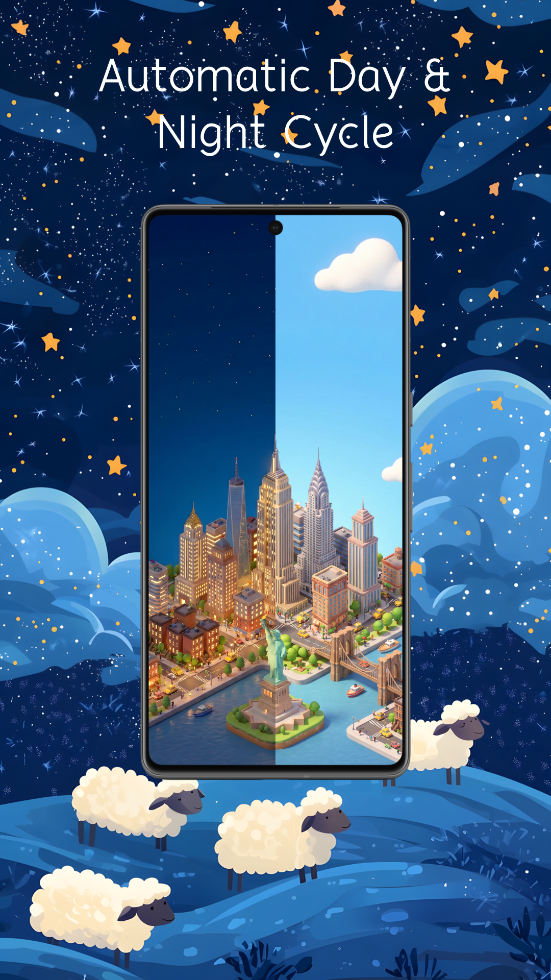 Screenshot 3 of CityPulse: Live City Wallpaper