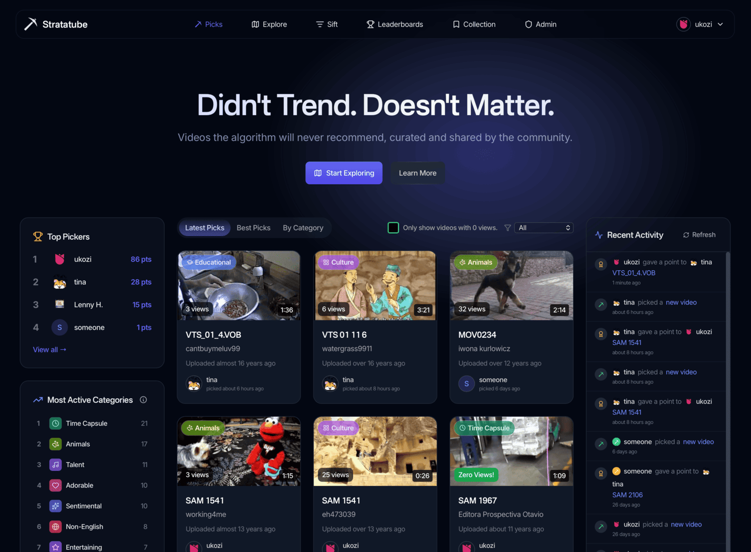 Screenshot 1 of Stratatube