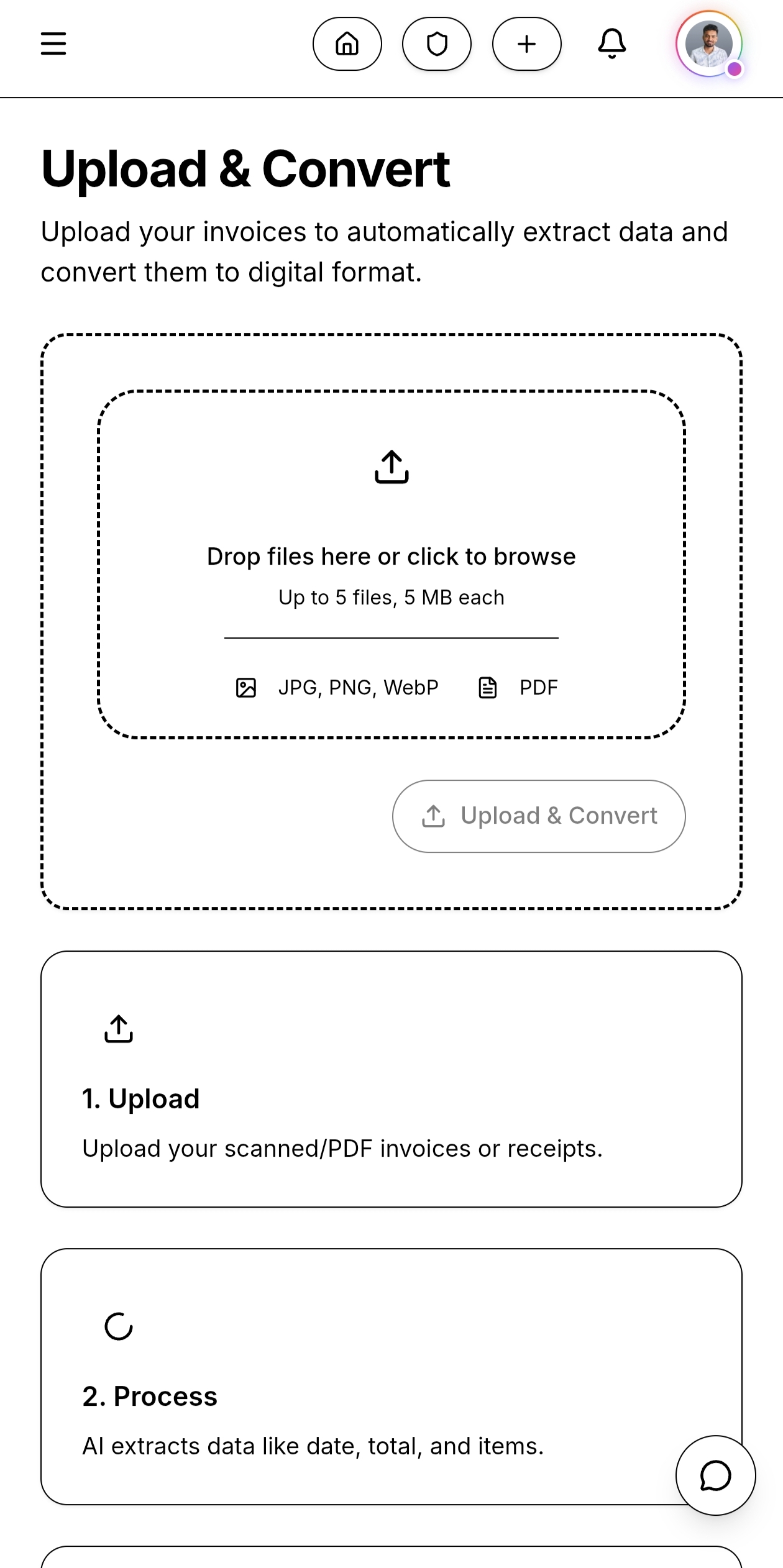 Screenshot 6 of Rasid — Smart Invoice Platform