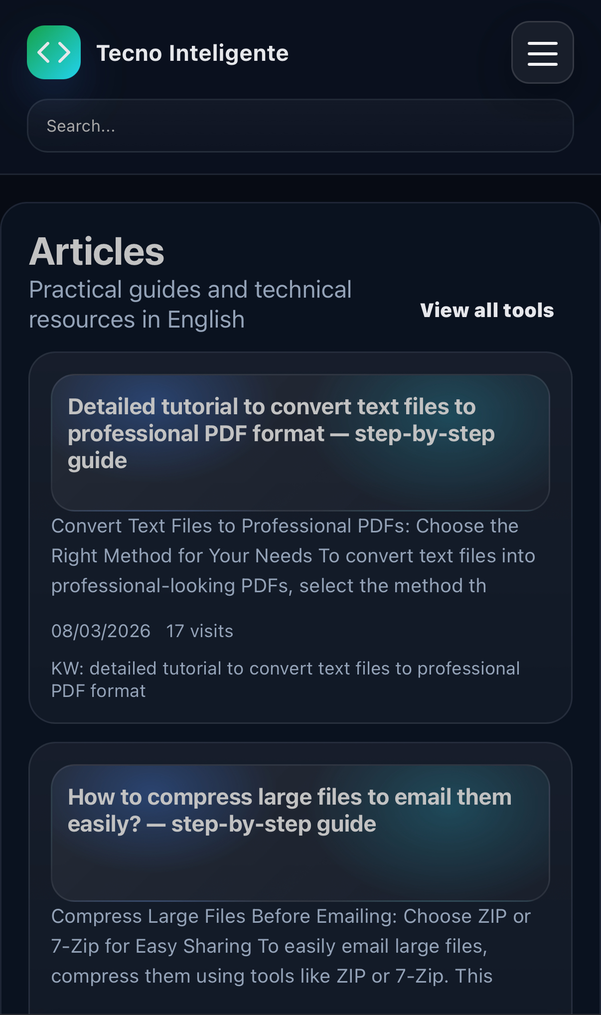 Screenshot 4 of Tecno Inteligente