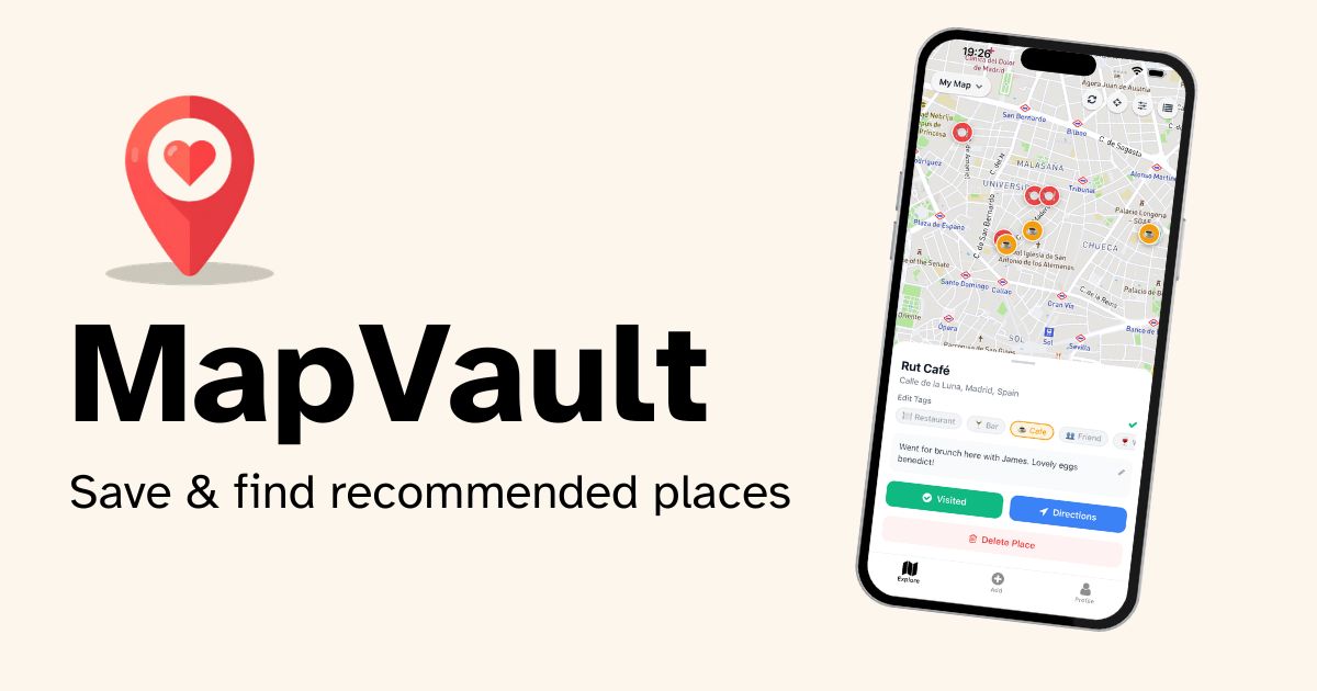 Screenshot 1 of MapVault