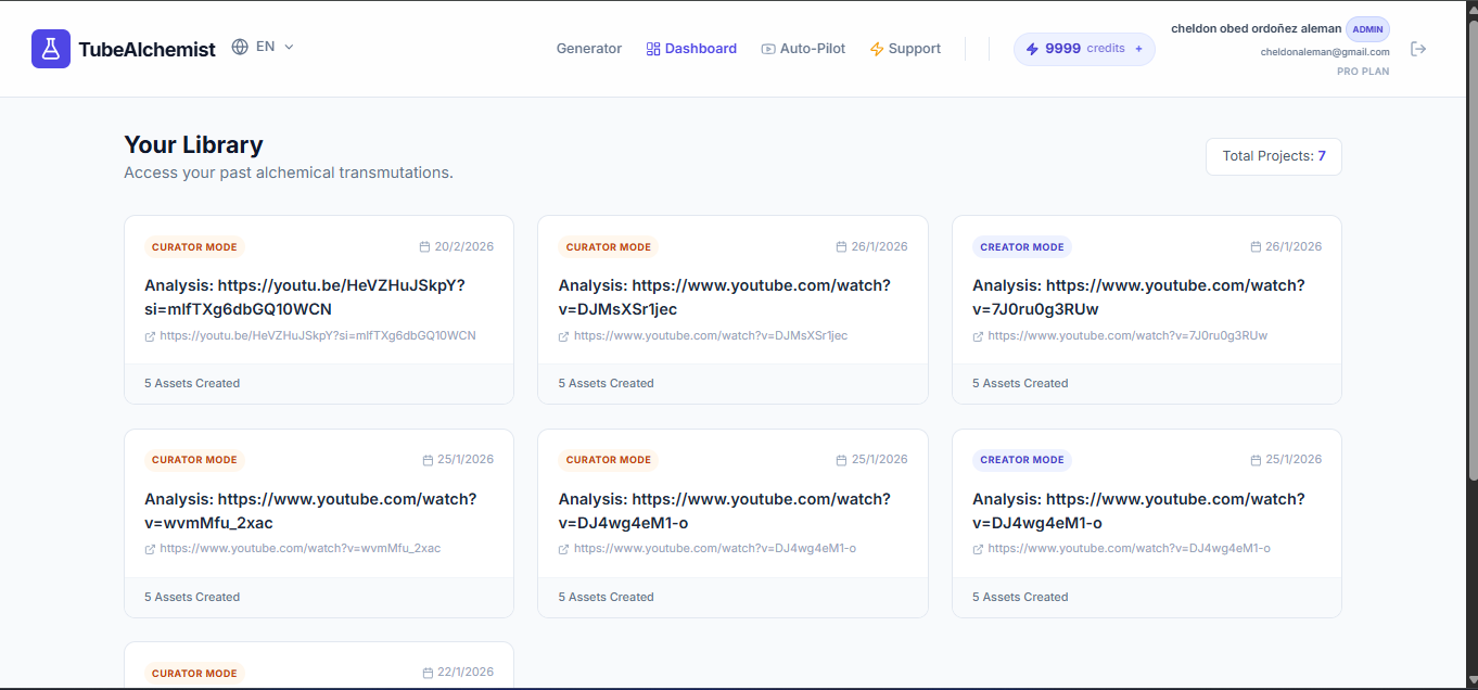 Screenshot 2 of TubeAlchemist