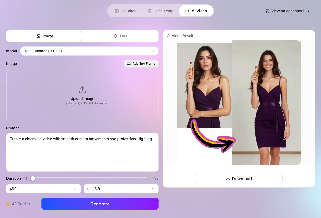 Screenshot 3 of AI Image Editor