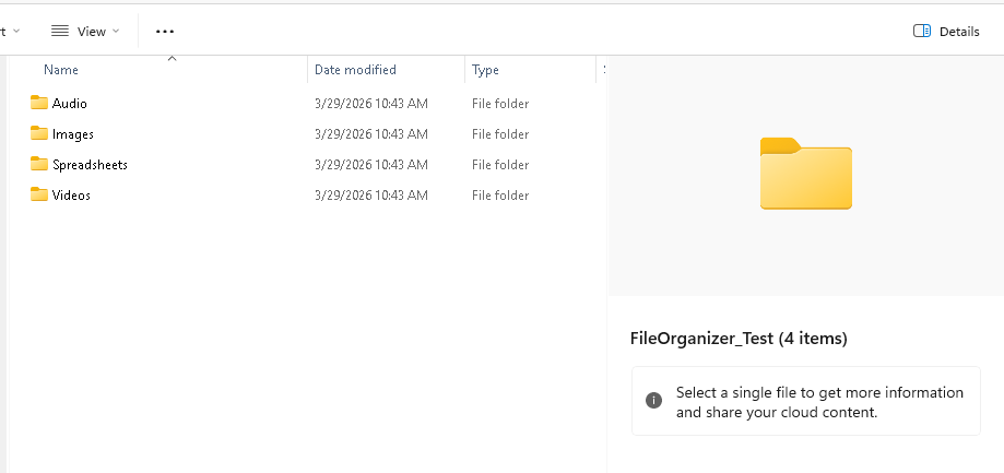Screenshot 4 of Smart File Organizer Pro