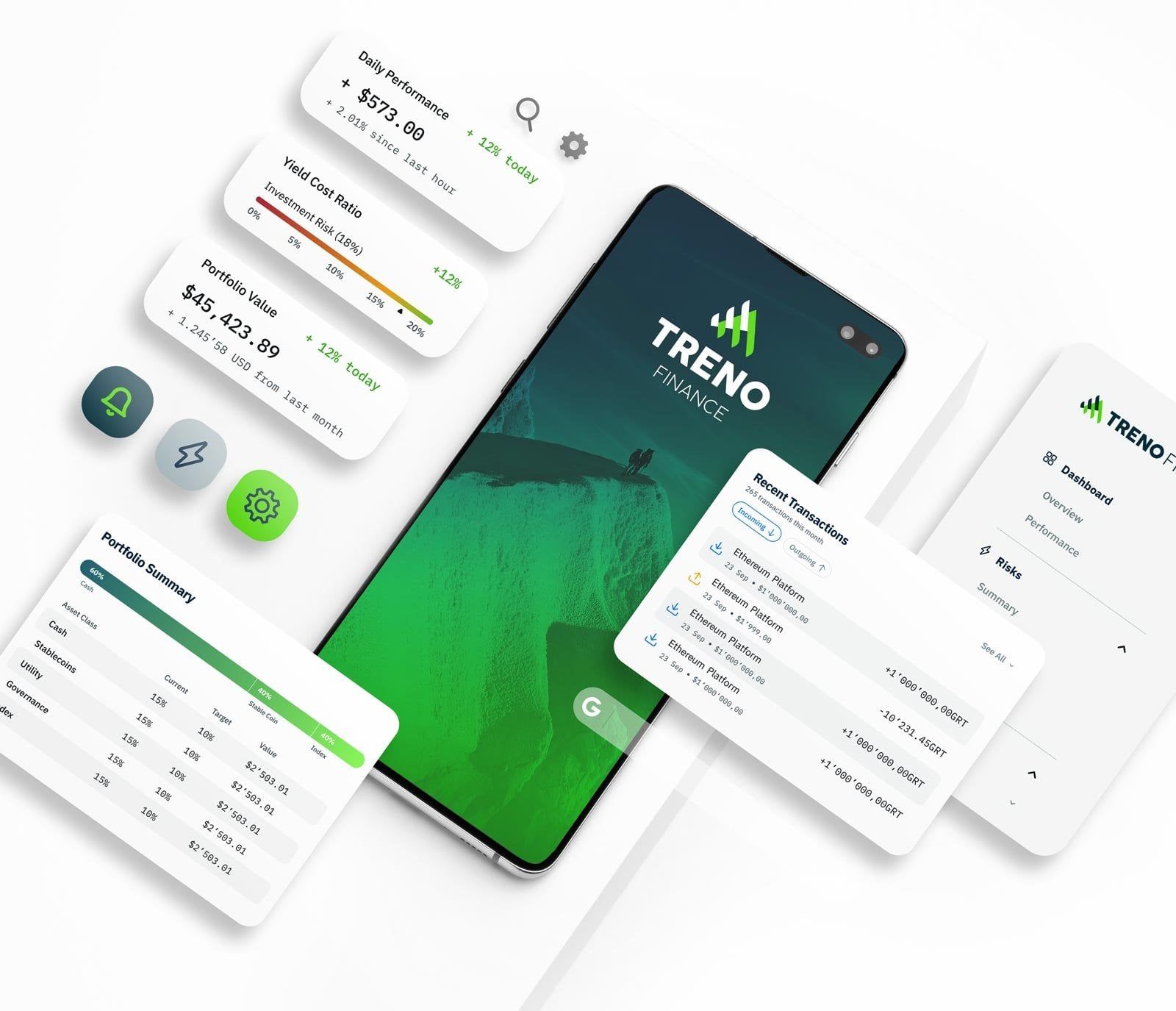 Screenshot 1 of Treno.Finance