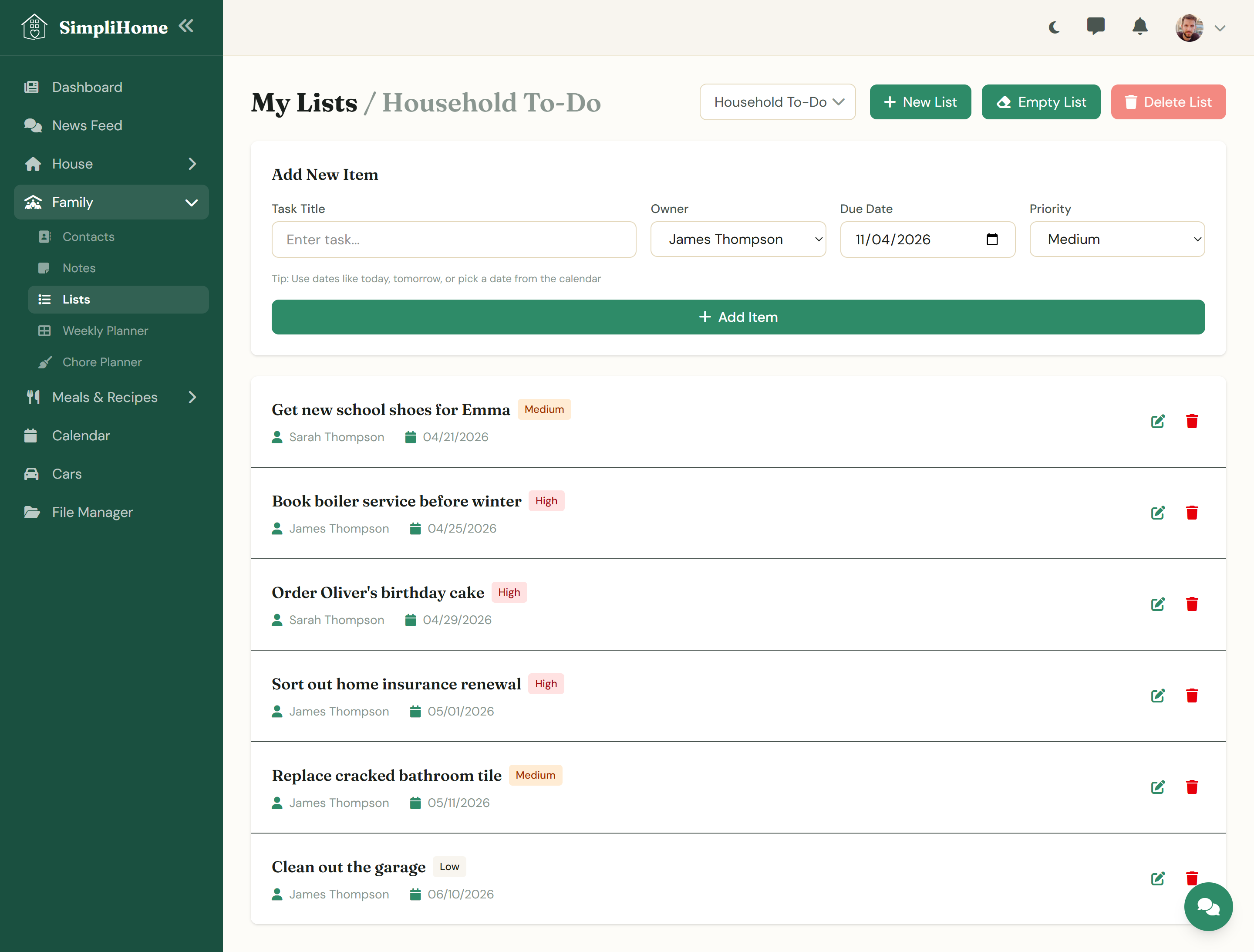 Screenshot 6 of SimpliHome