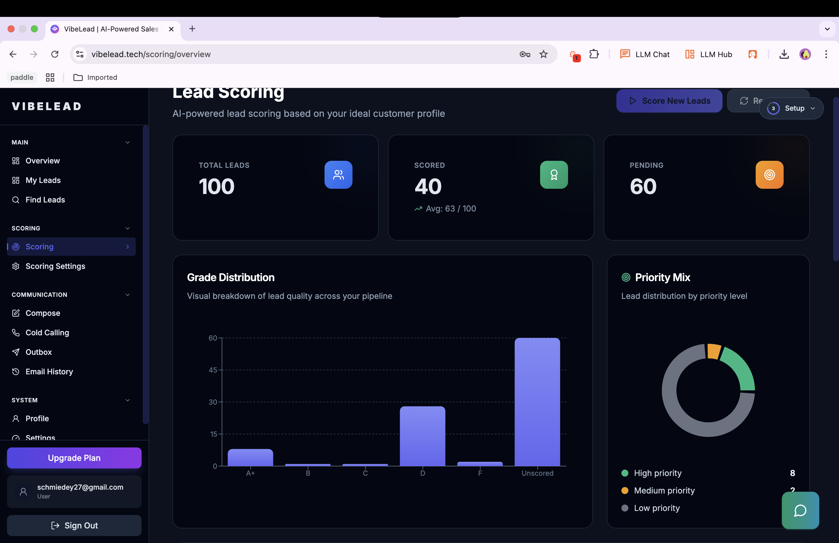 Screenshot 6 of VibeLead | AI-Powered Sales Lead Plat