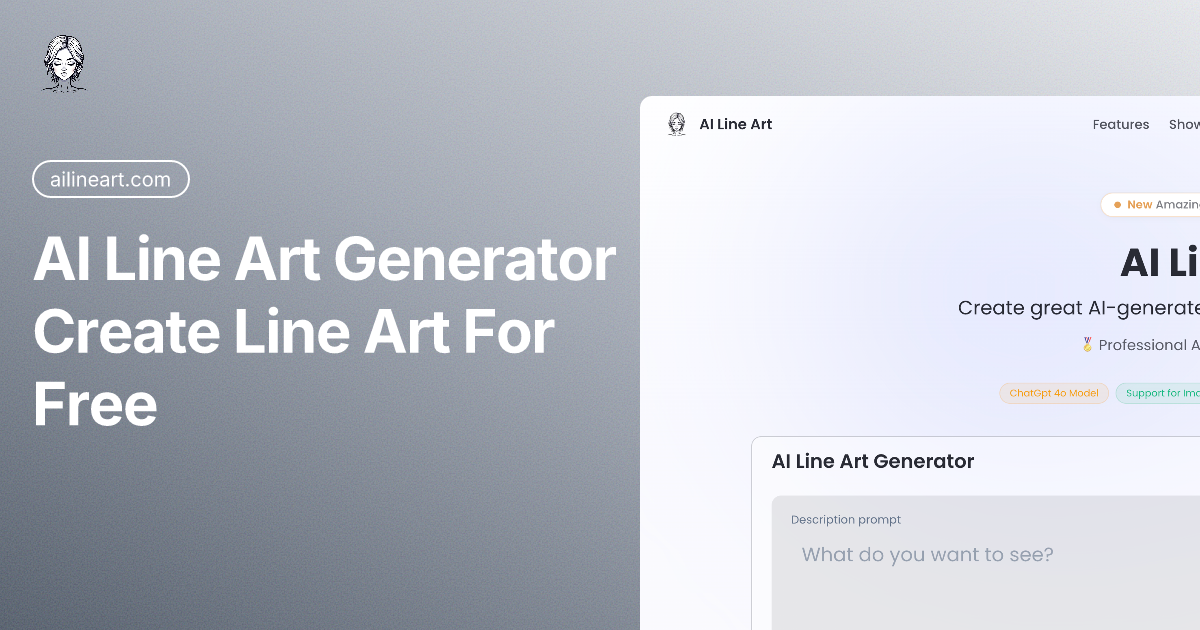 Screenshot 1 of AI Line Art Generator - Create Line Art