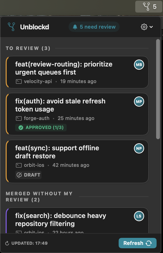 Screenshot 2 of Unblockd
