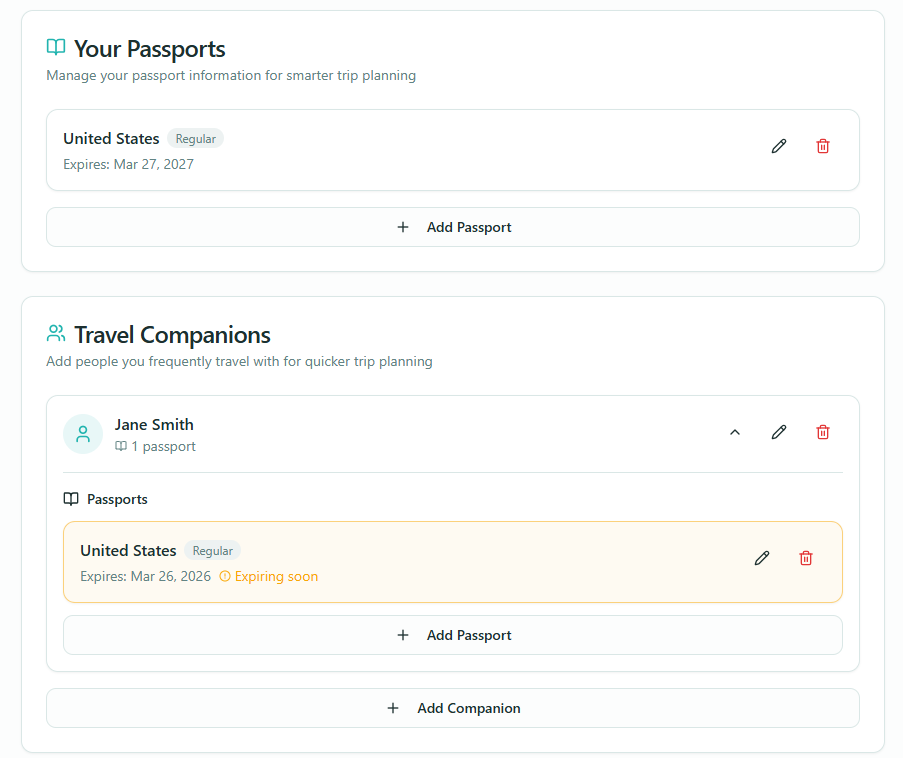 Screenshot 4 of TripWise