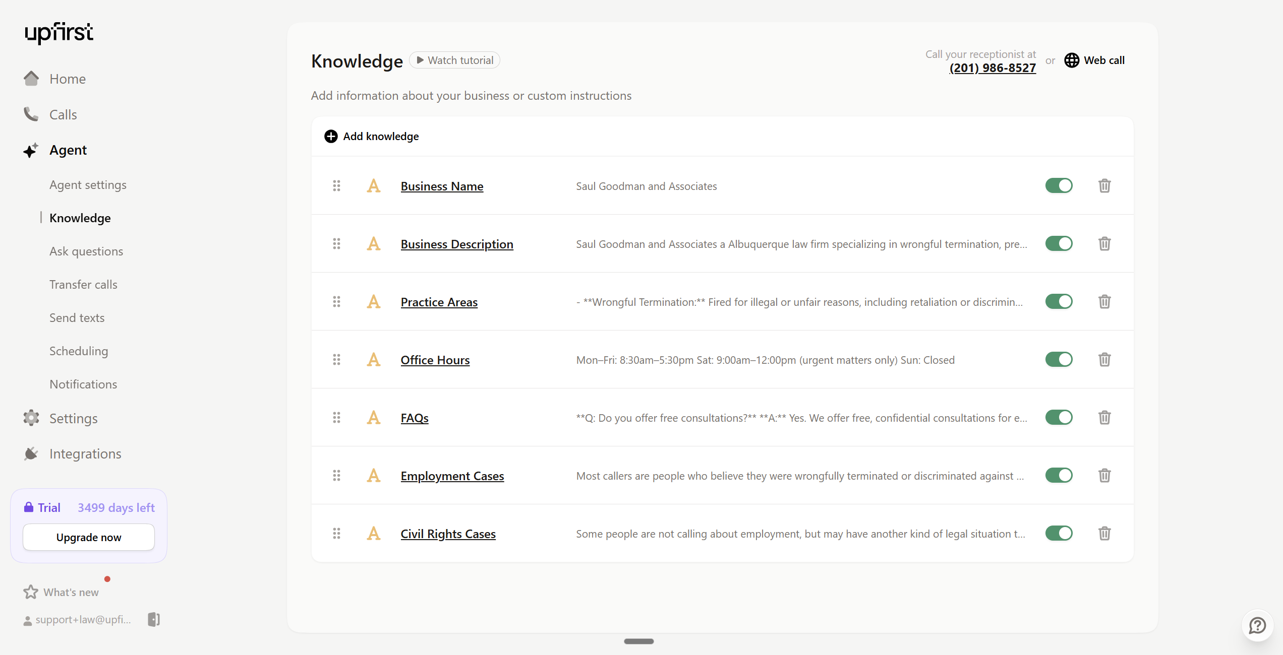 Screenshot 2 of Upfirst