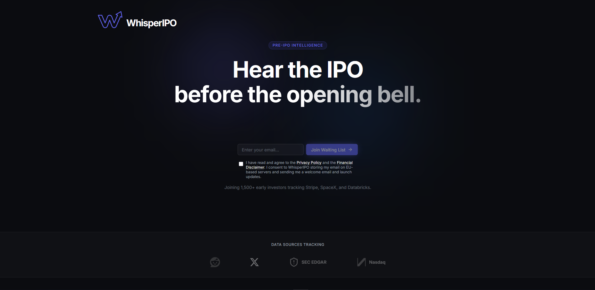 Screenshot 1 of WhisperIPO