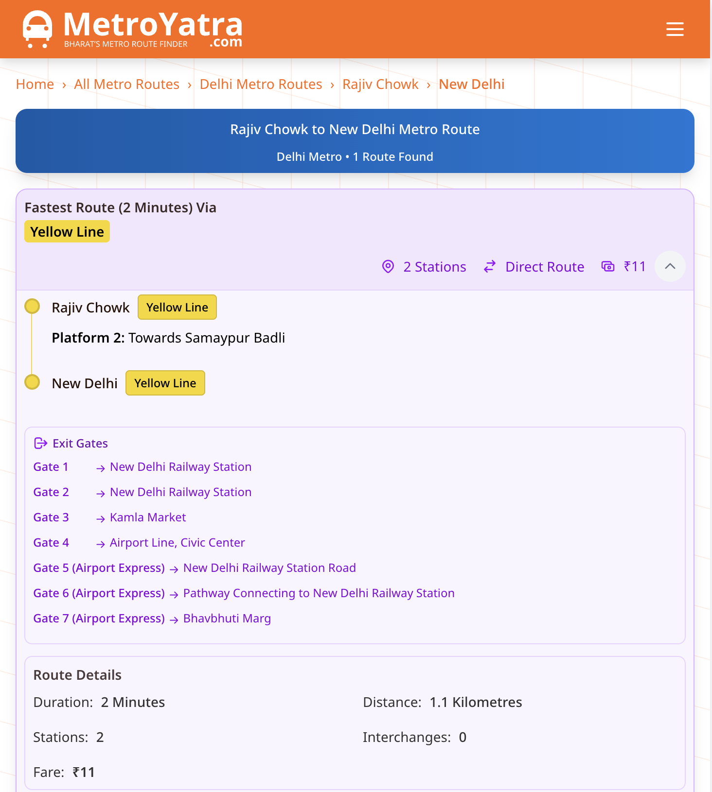 Screenshot 3 of MetroYatra