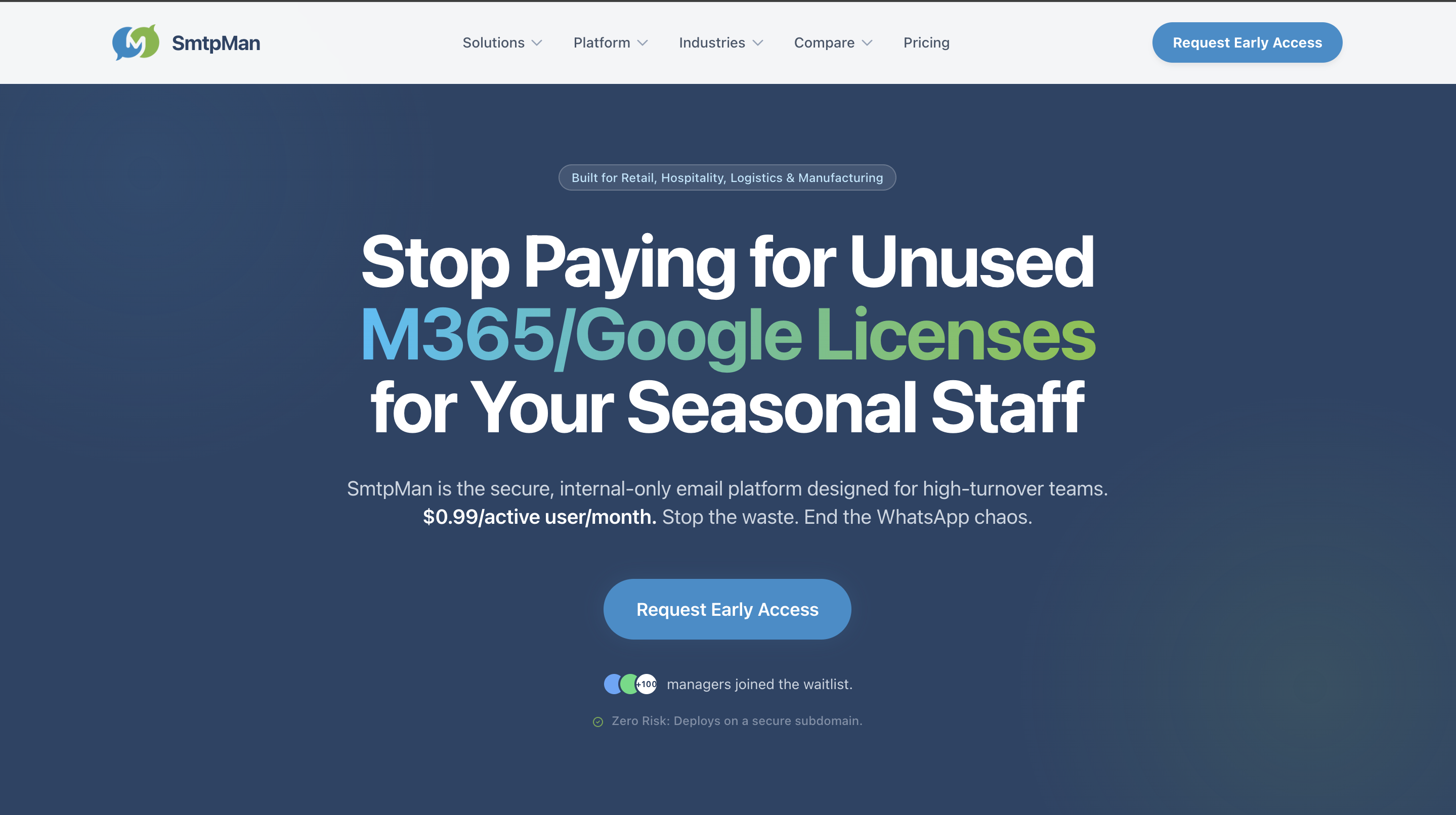 Screenshot 1 of SmtpMan