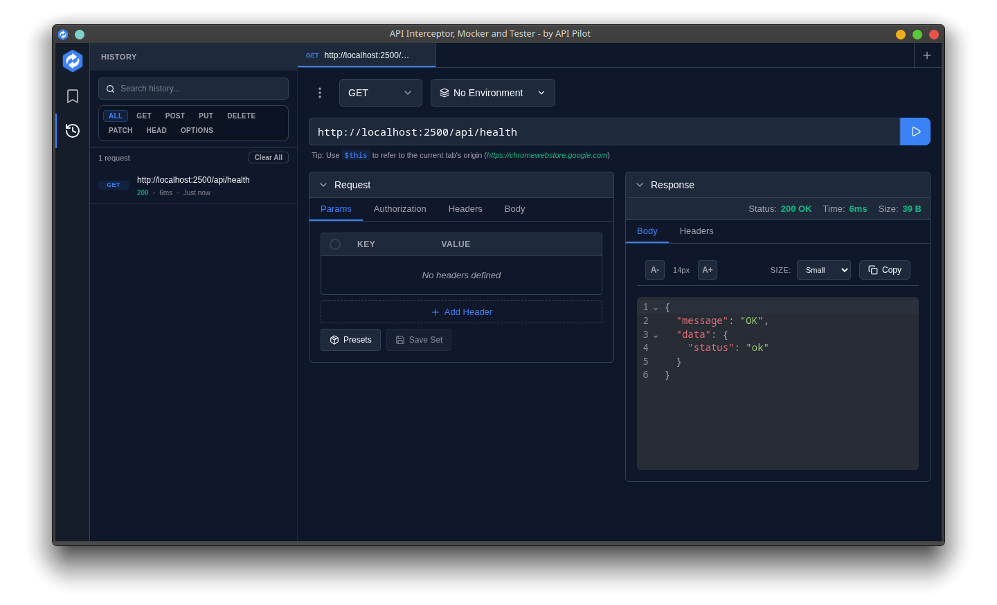 Screenshot 2 of API Interceptor, Mocker and Tester