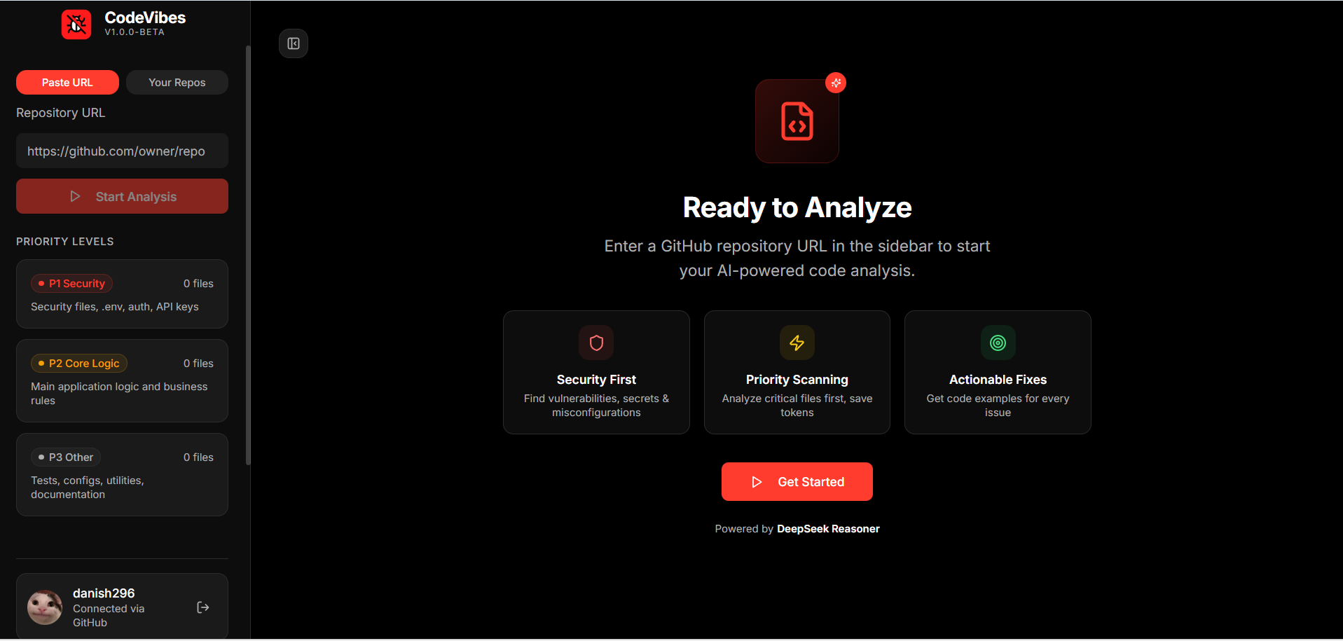 Screenshot 2 of CodeVibes - AI Code Analysis