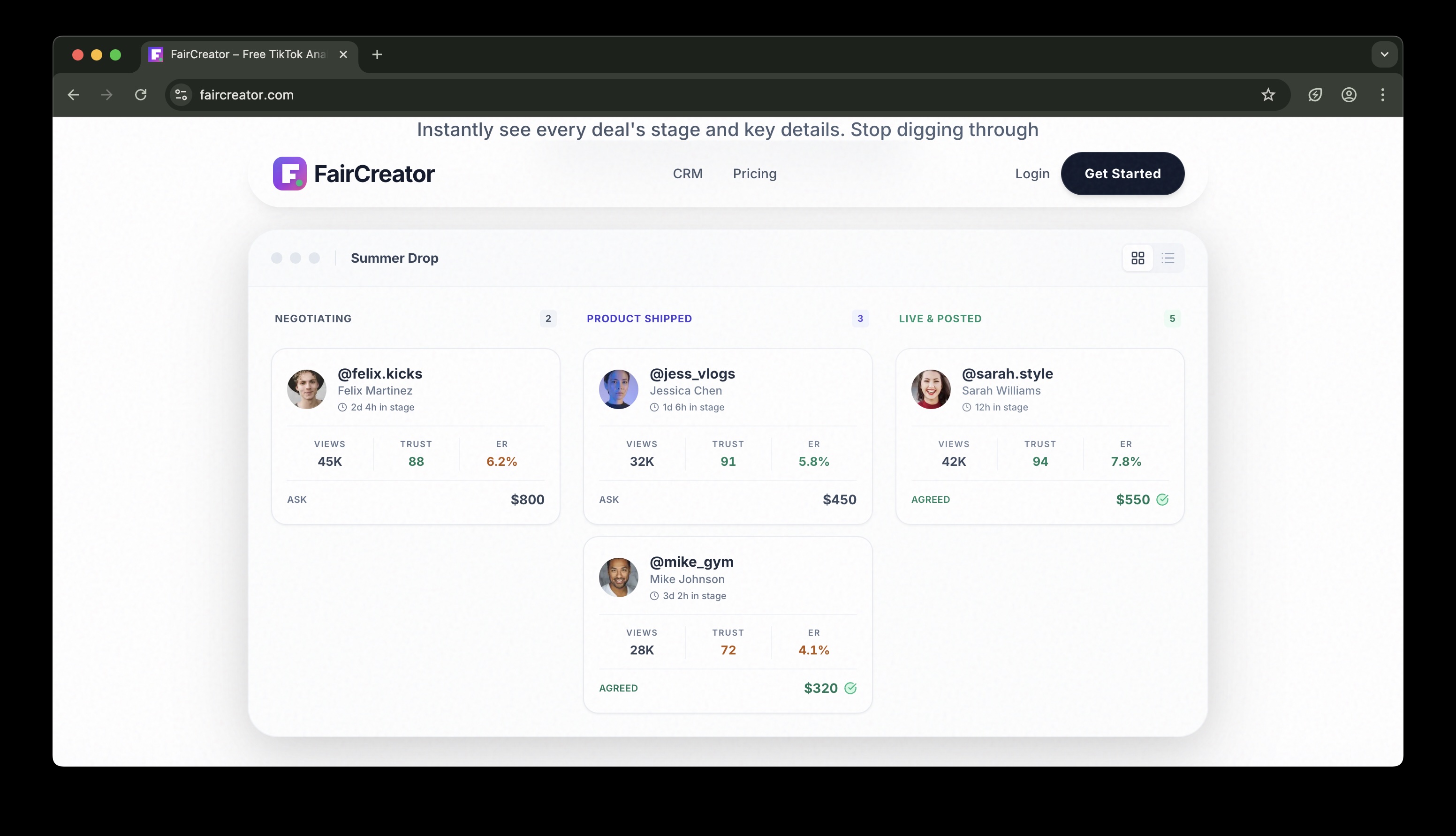 Screenshot 2 of FairCreator