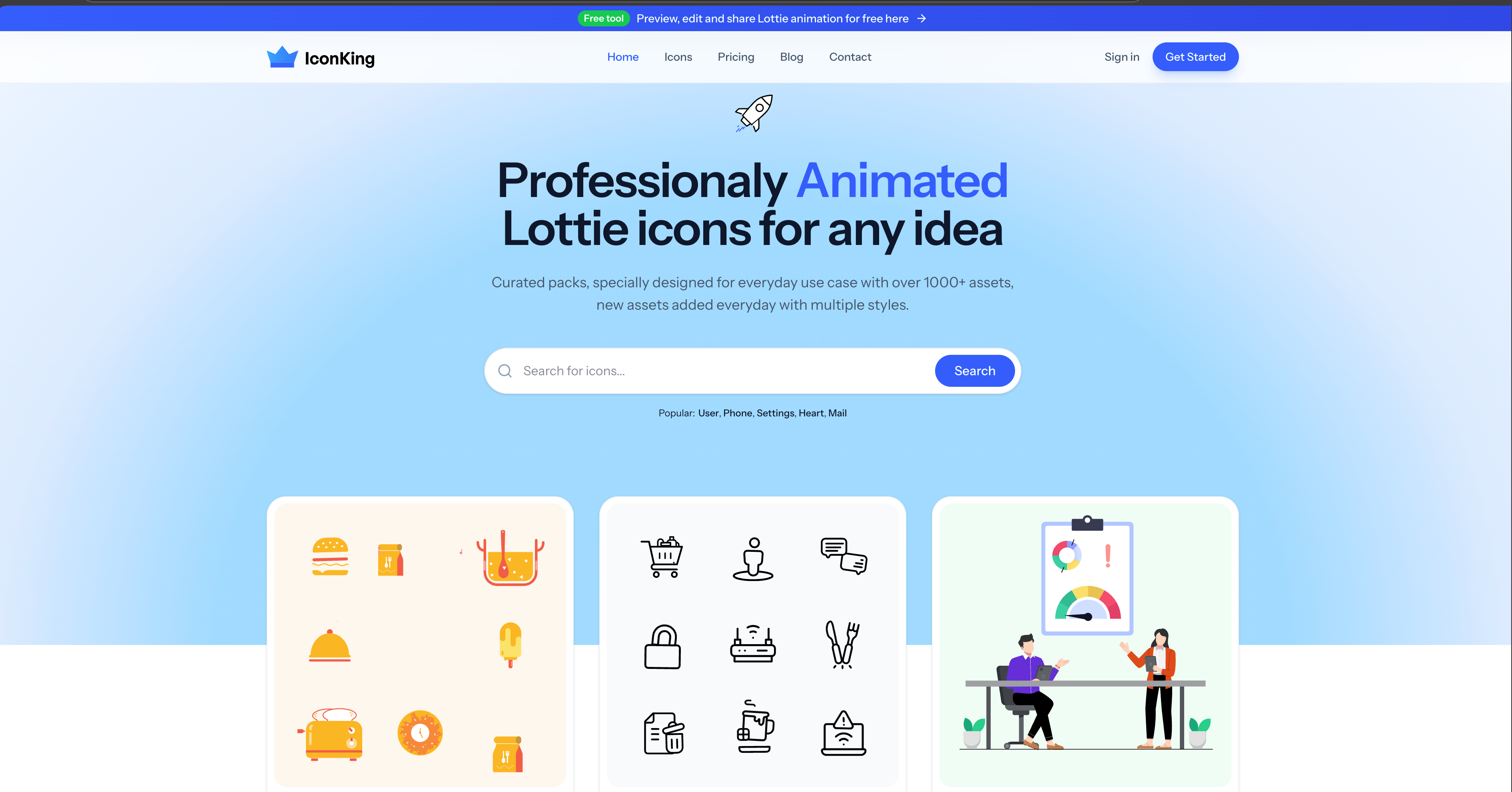 Screenshot 1 of IconKing