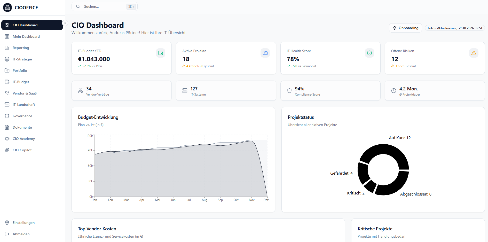 Screenshot 1 of CIOOffice