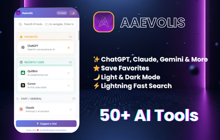 Screenshot 6 of Aaevolis AI Tools Hub