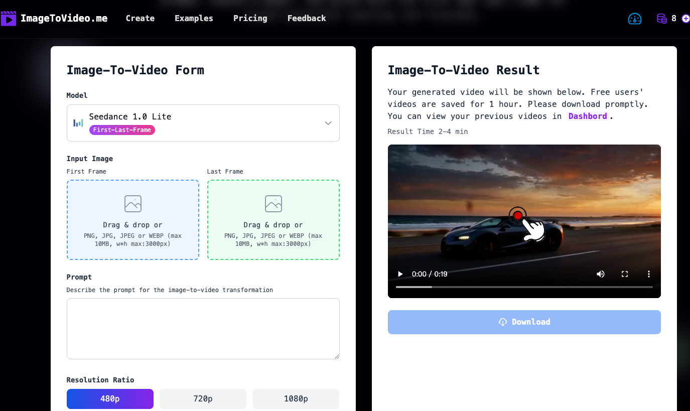 Screenshot 2 of Free Image to Video AI