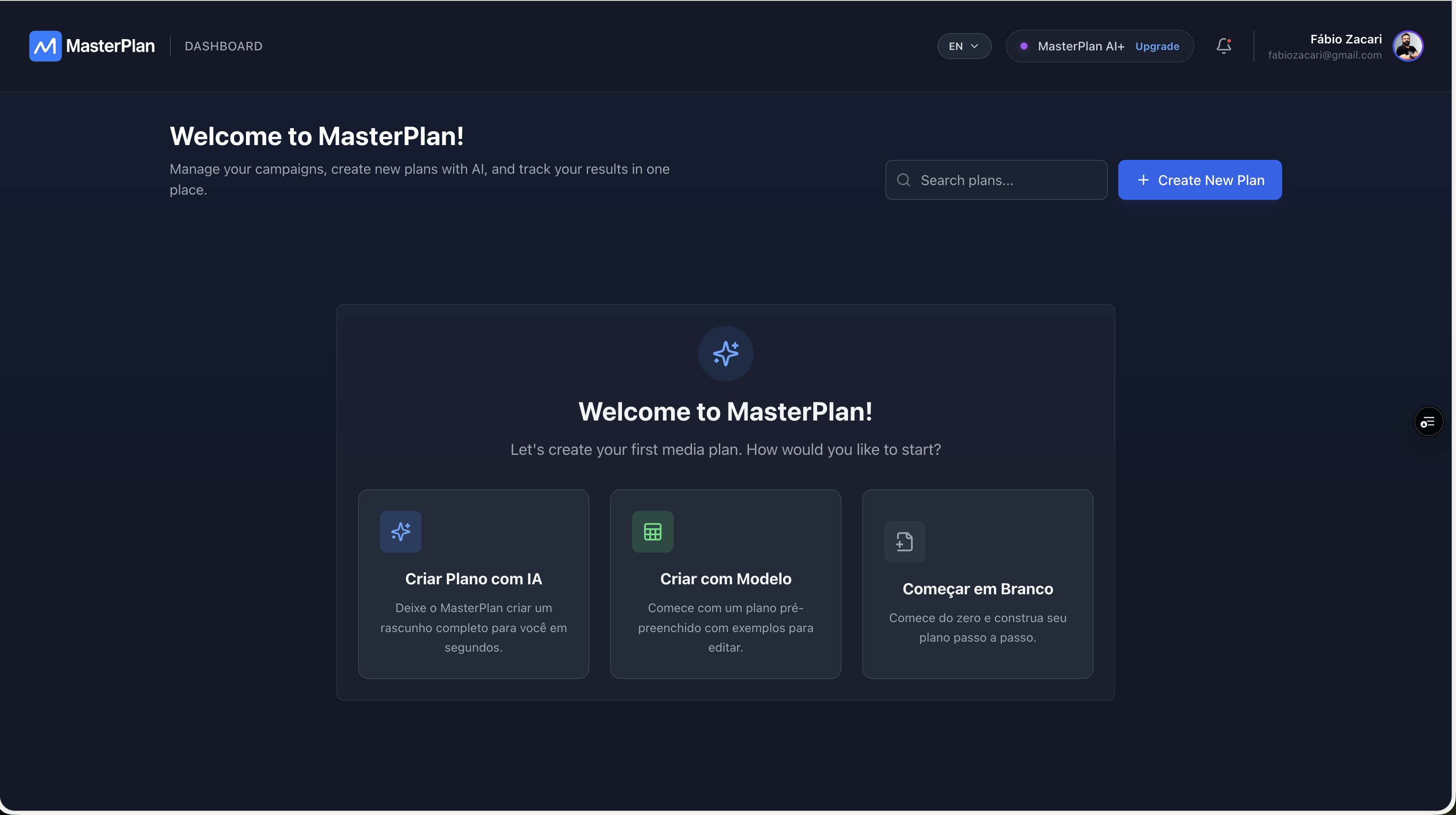 Screenshot 2 of MasterPlan AI