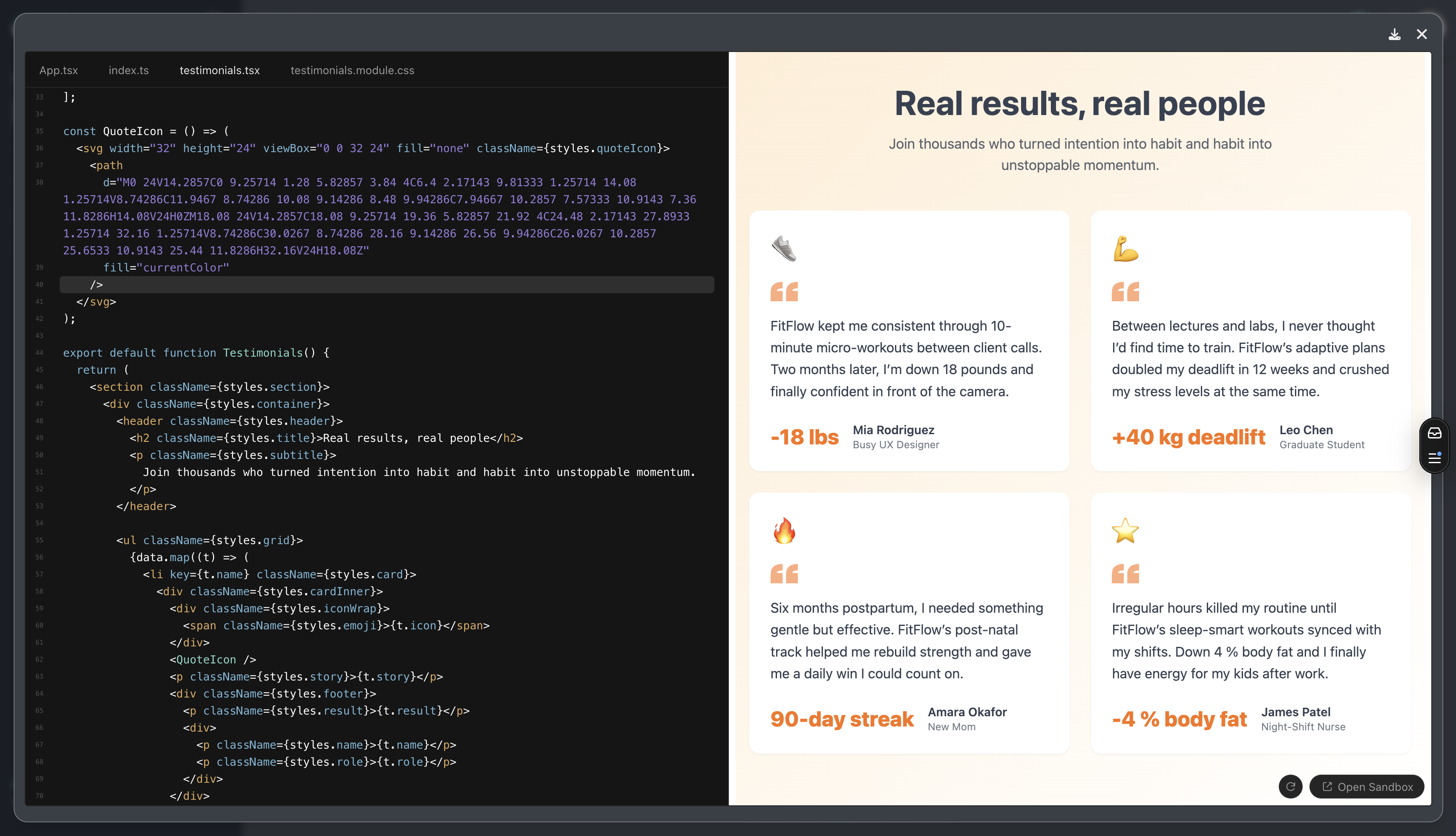 Screenshot 2 of Gune UI
