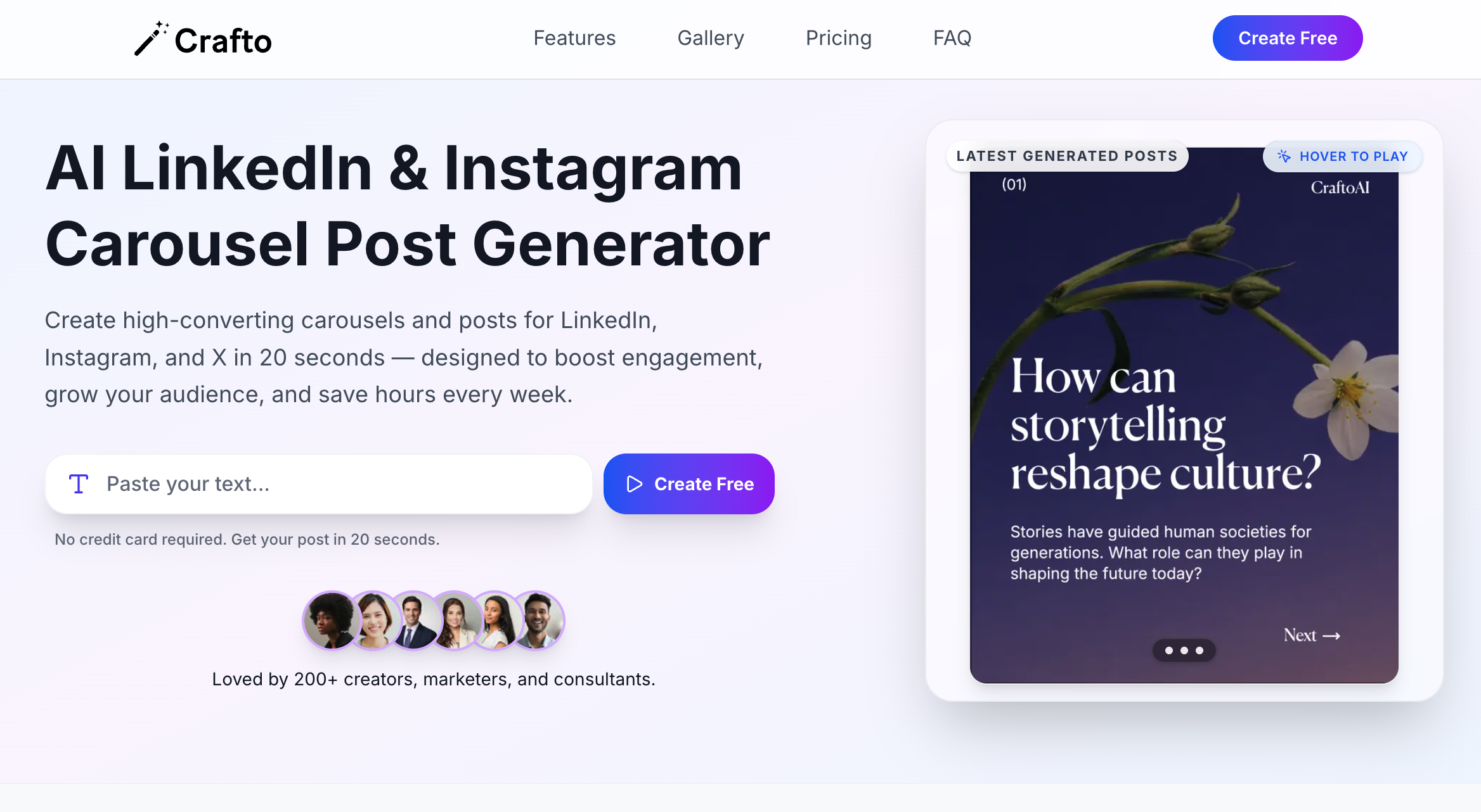 Screenshot 1 of Crafto