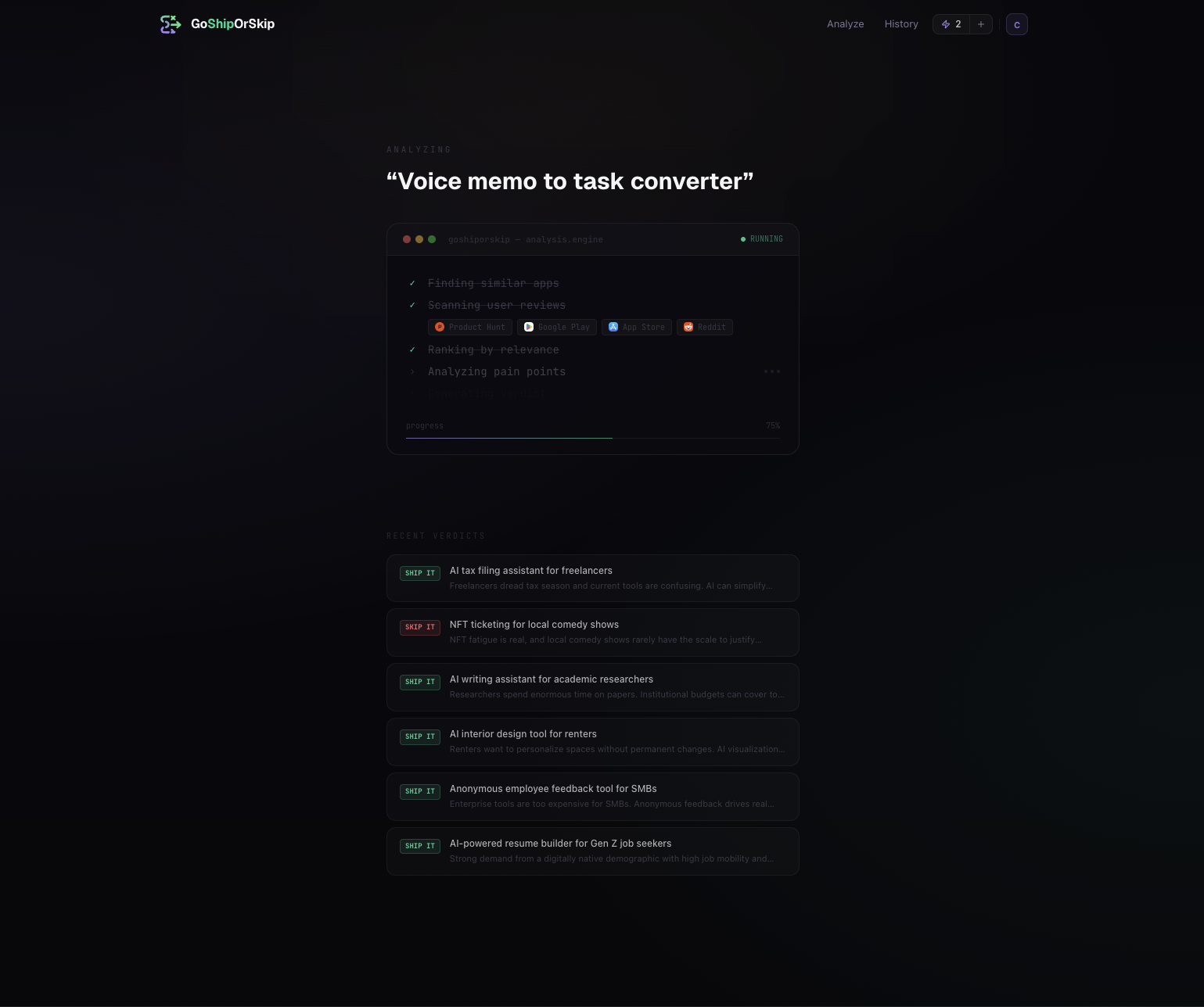 Screenshot 2 of GoShipOrSkip