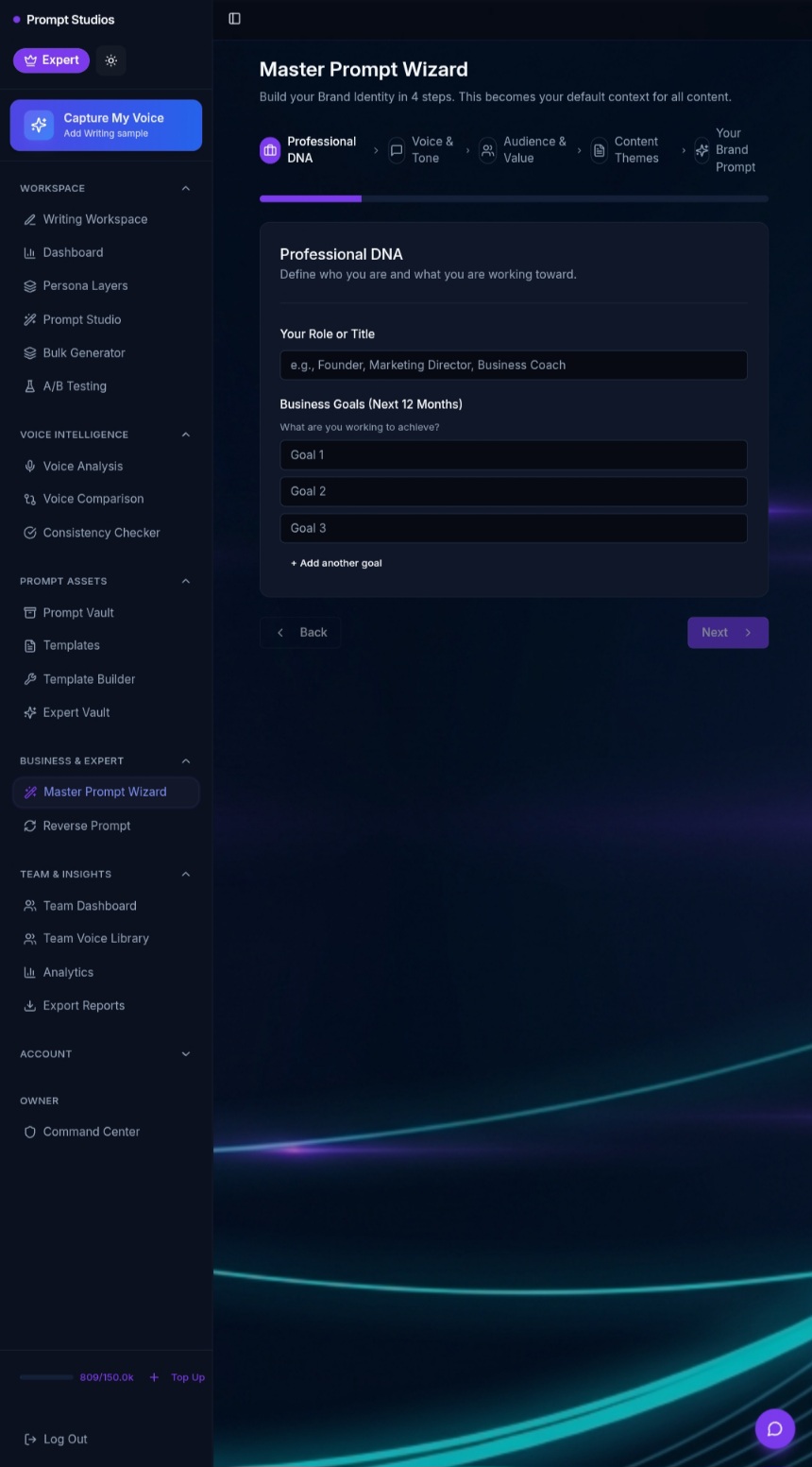 Screenshot 6 of PromptForge