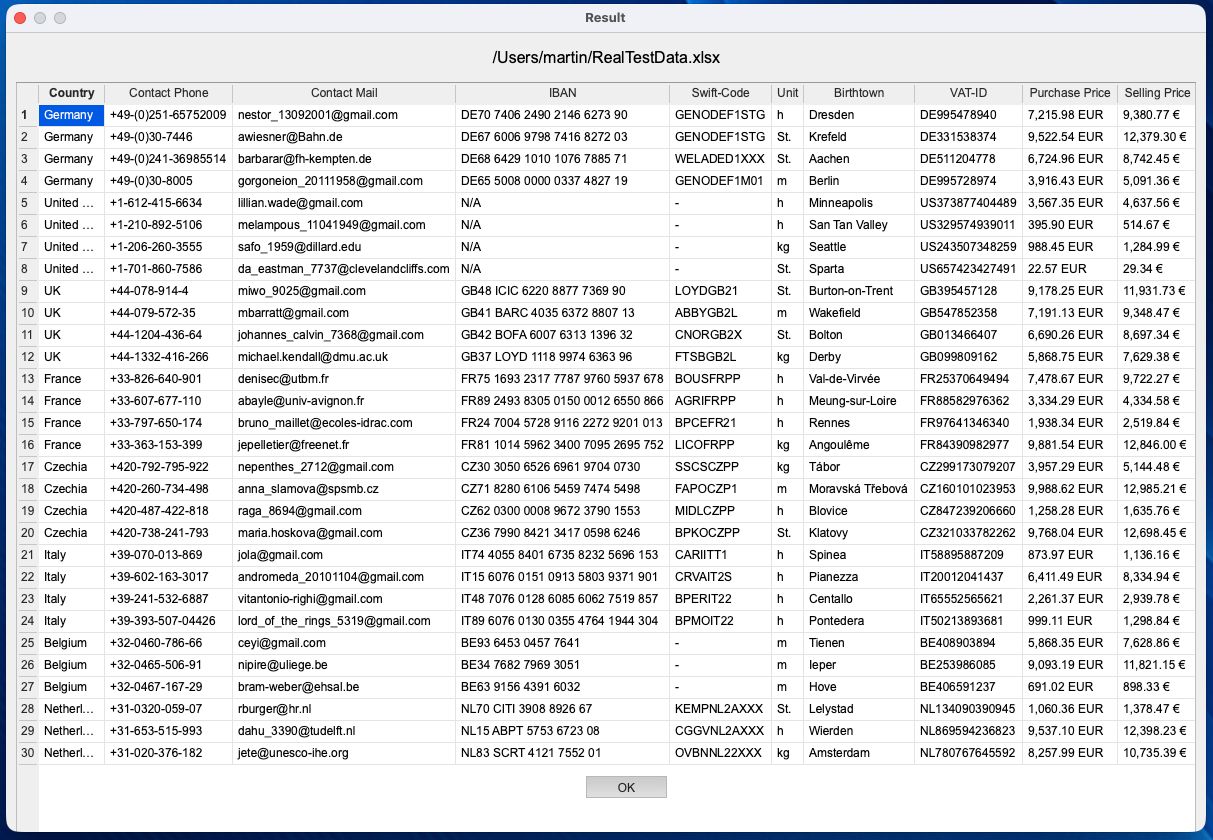 Screenshot 8 of RealTestData