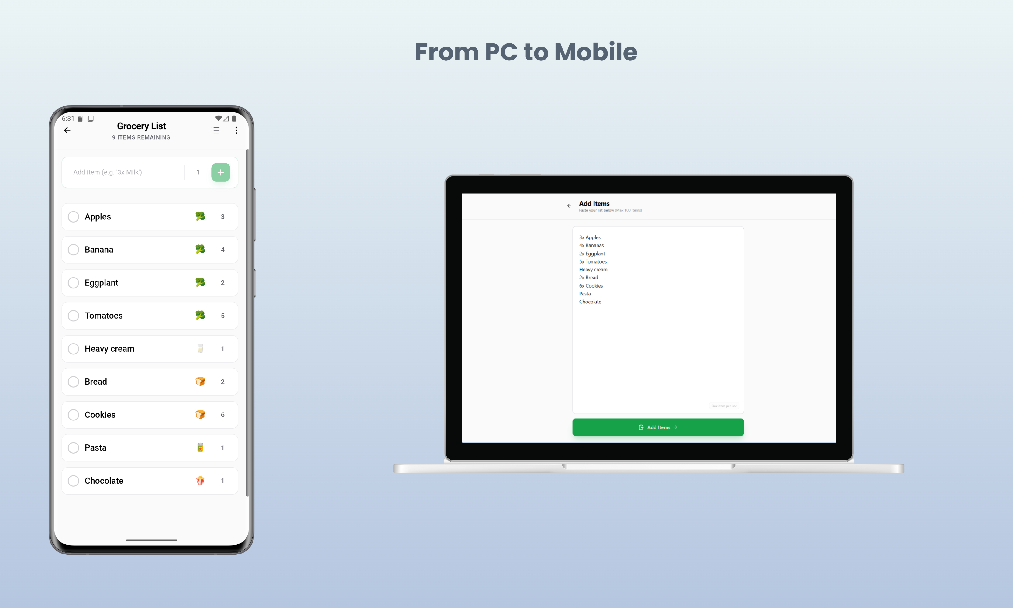 Screenshot 3 of Grocery List: Shopping Lister