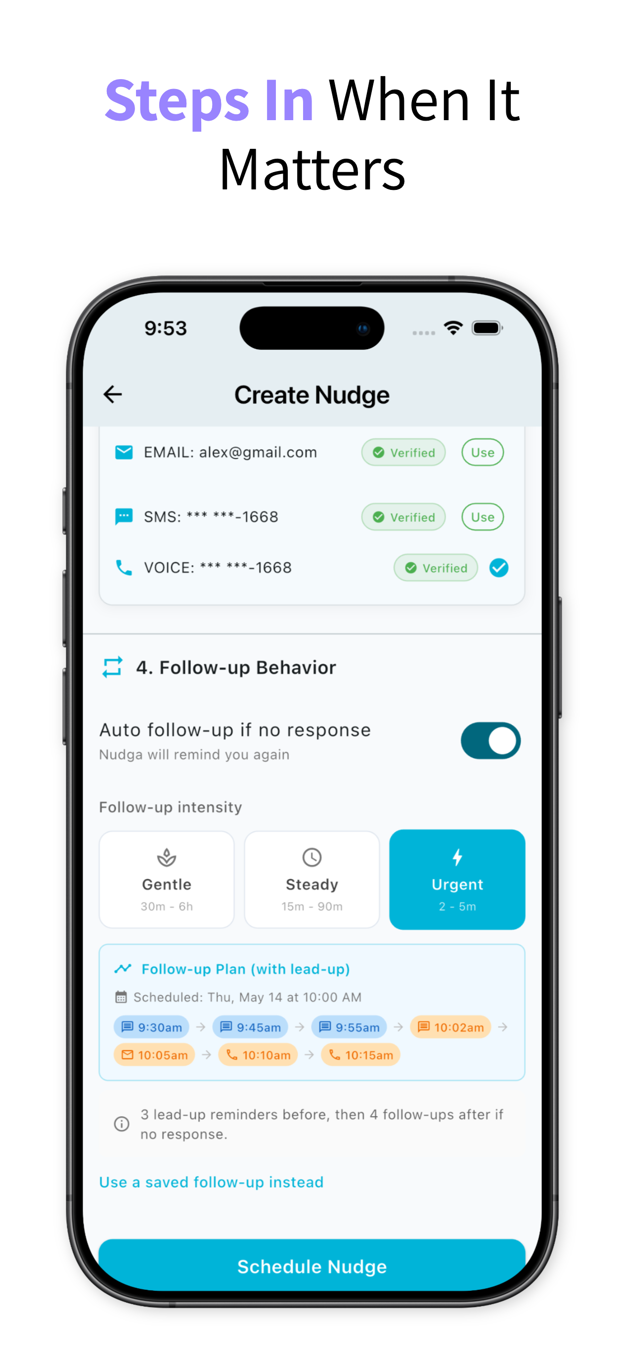 Screenshot 4 of Nudga