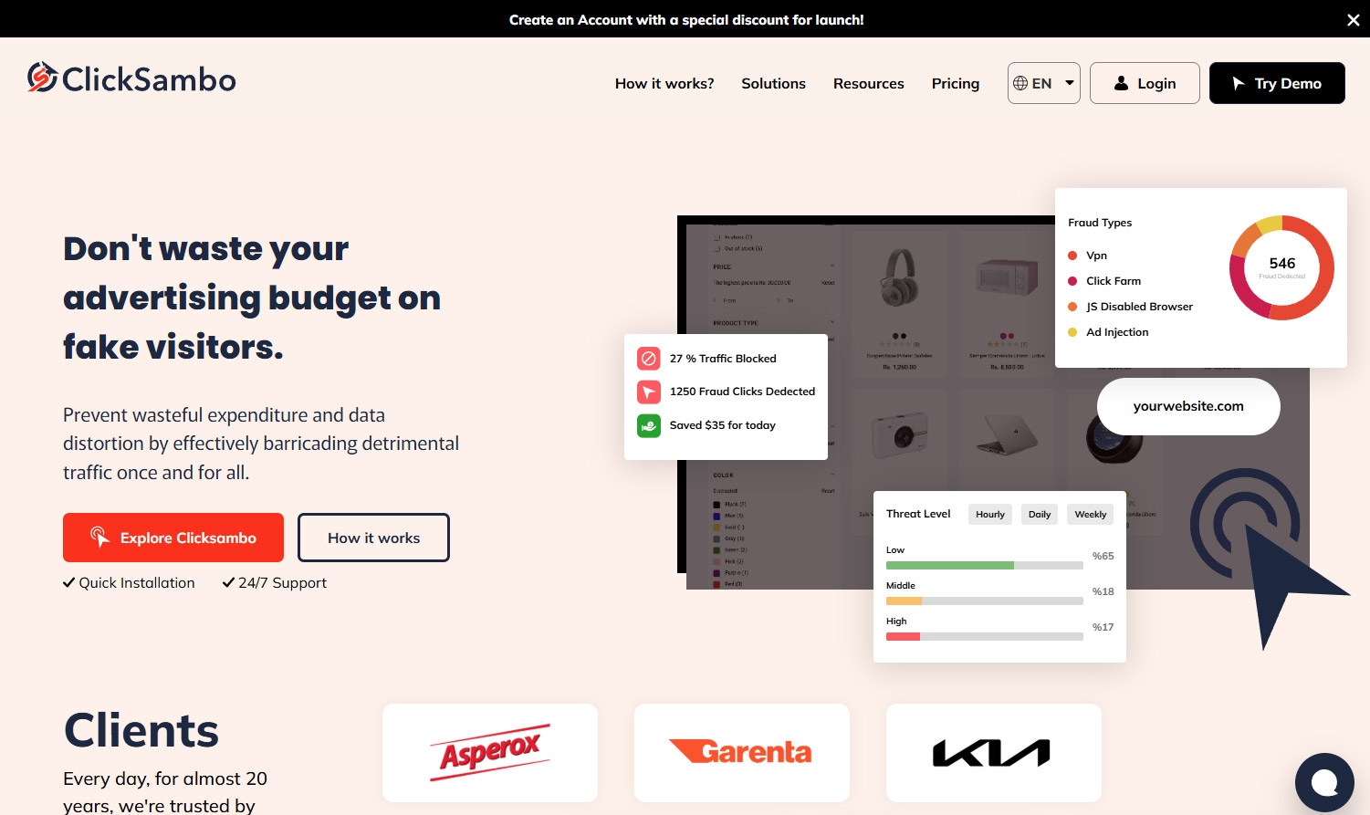 Screenshot 1 of ClickSambo