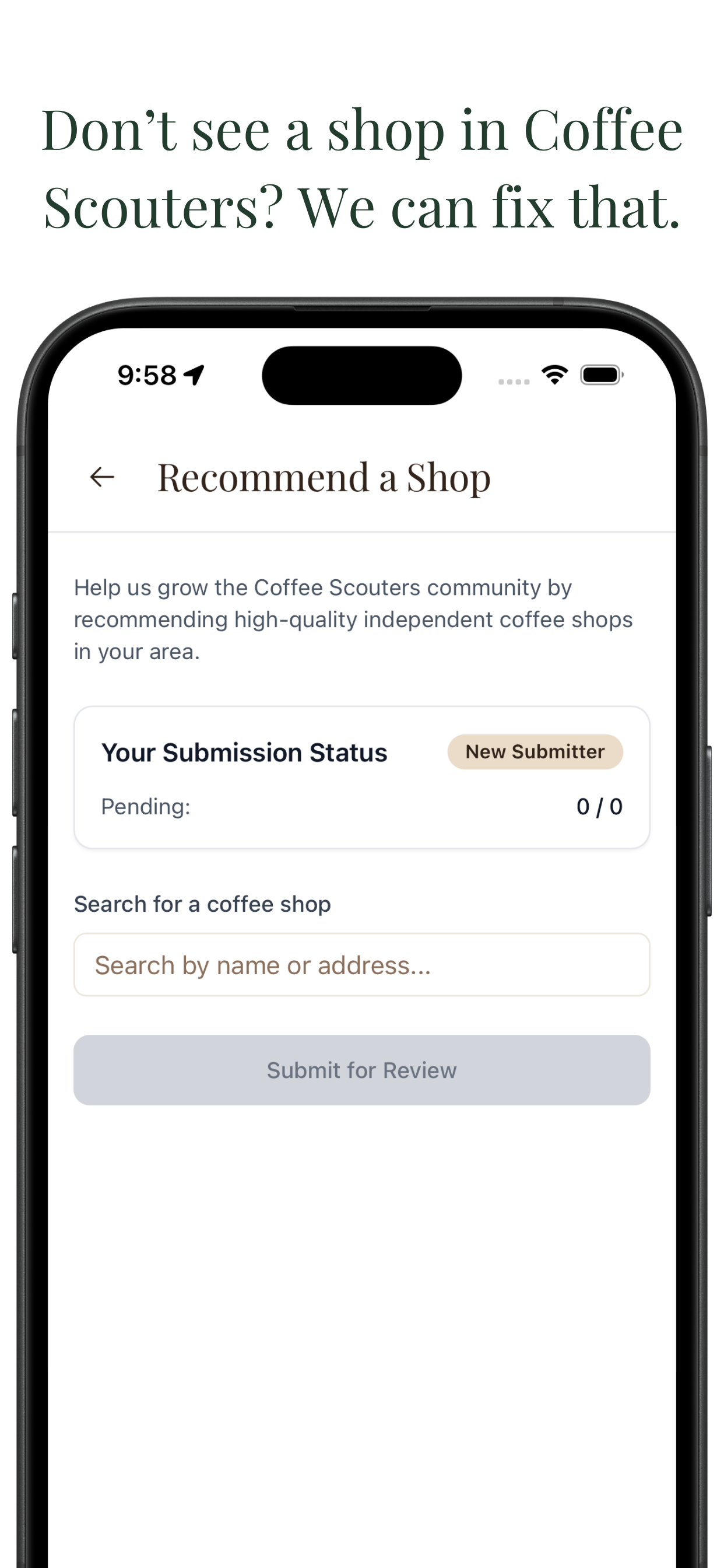 Screenshot 3 of Coffee Scouters™