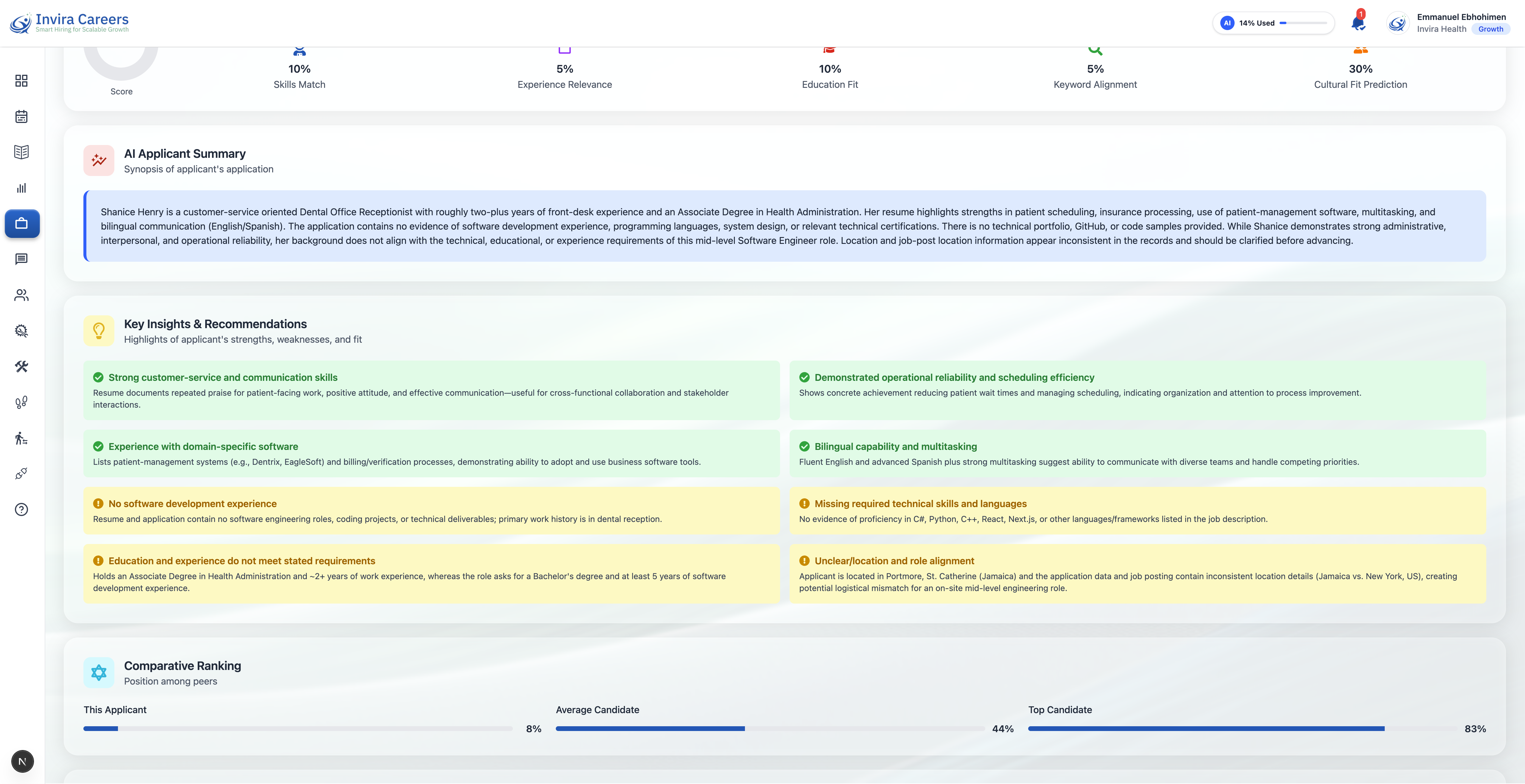 Screenshot 2 of Invira Careers