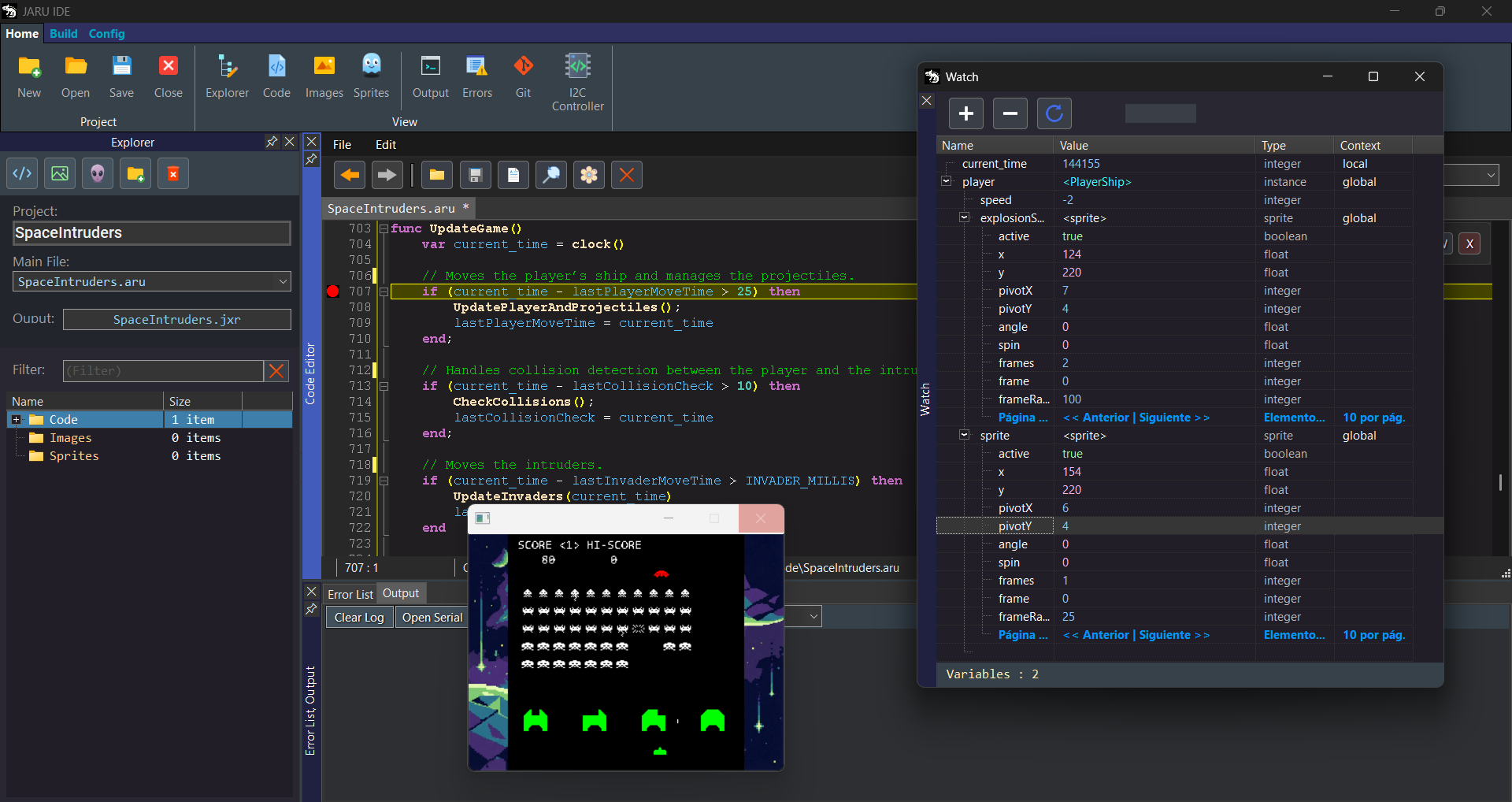 Screenshot 1 of JARU IDE