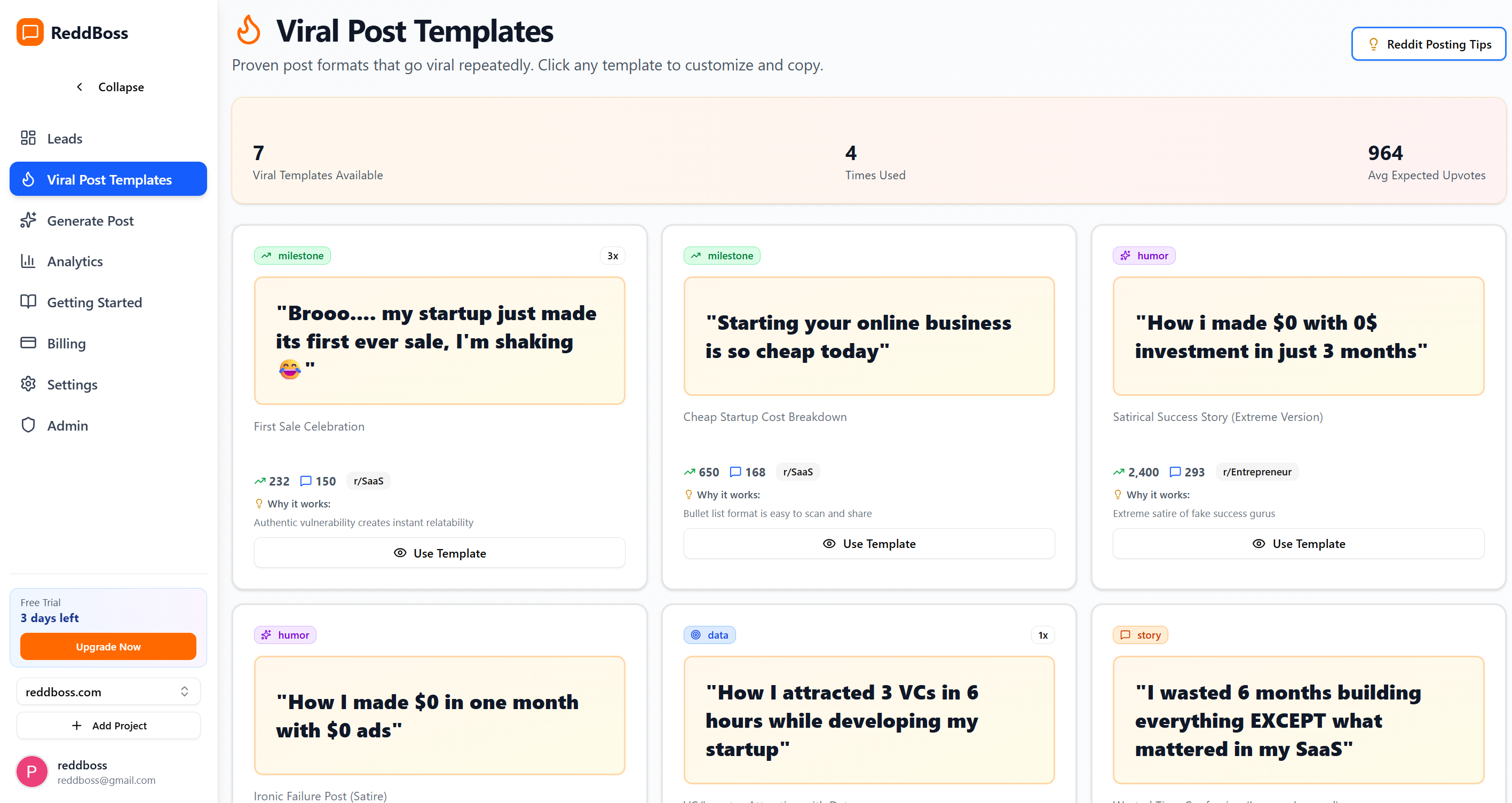 Screenshot 8 of ReddBoss