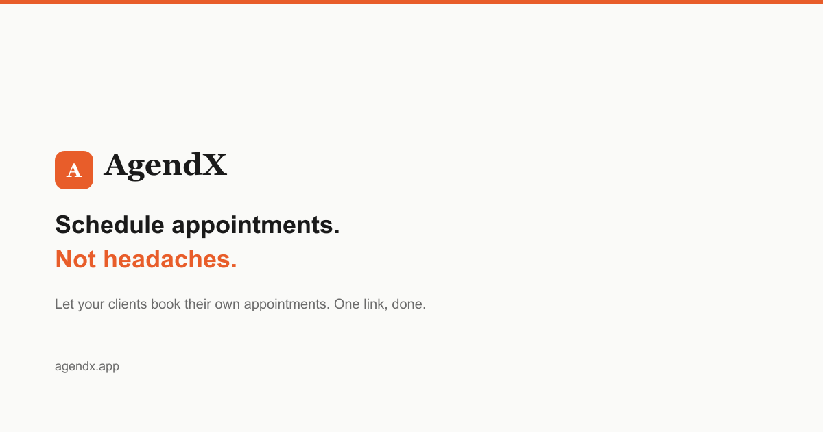 Screenshot 1 of AgendX