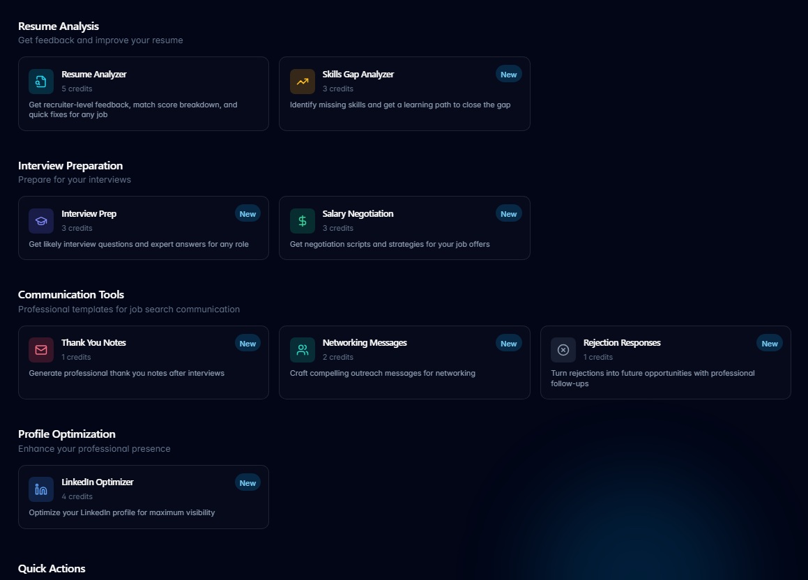 Screenshot 3 of Career Scribe AI