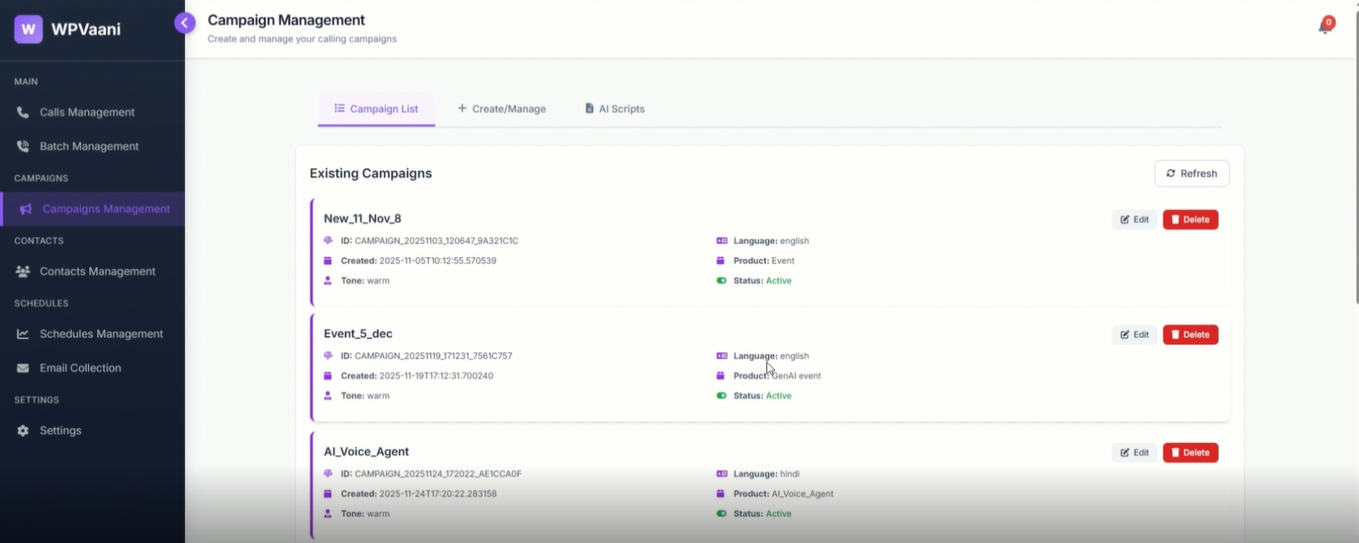 Screenshot 3 of WPVaani