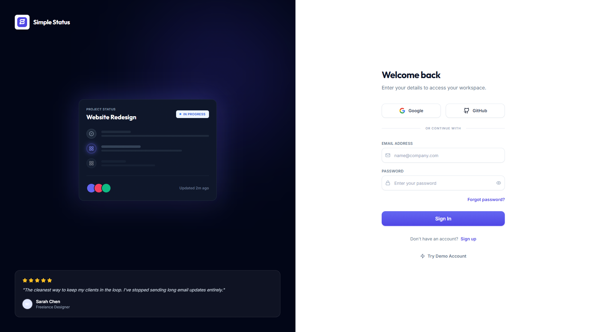 Screenshot 5 of Simple Status