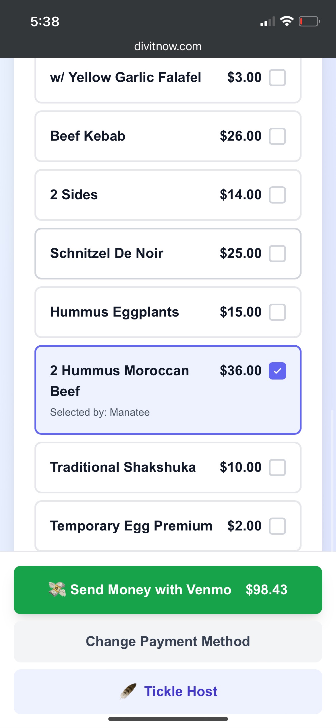 Screenshot 3 of Divit - Easy Bill Splitting in a Snap