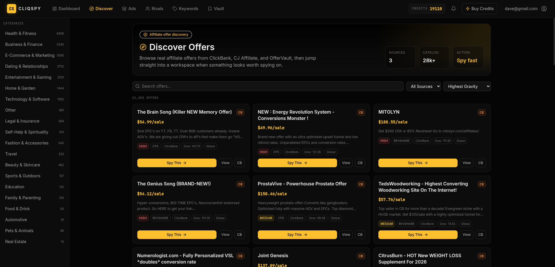 Screenshot 7 of CliqSpy